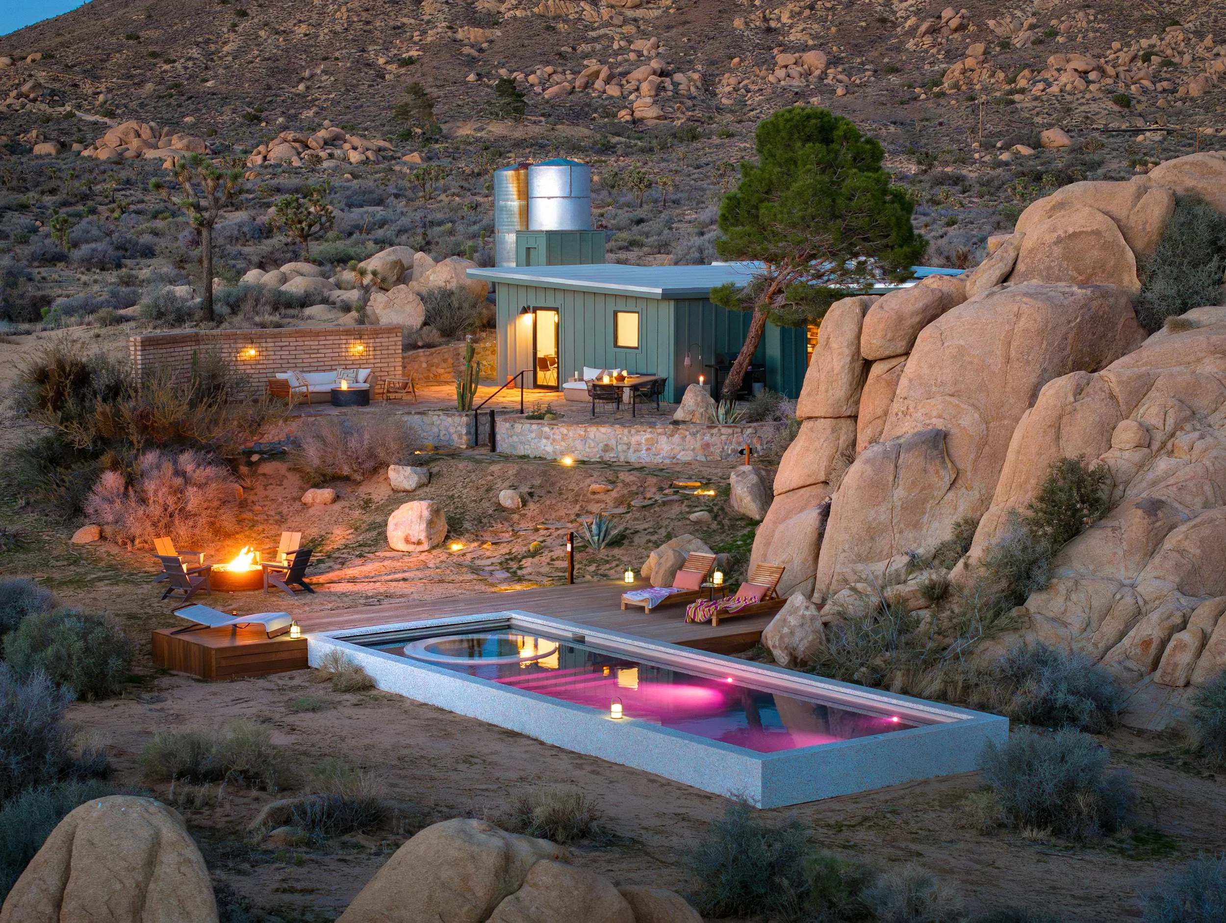 Swim Rock House Airbnb in Joshua Tree showing optimized listing performance