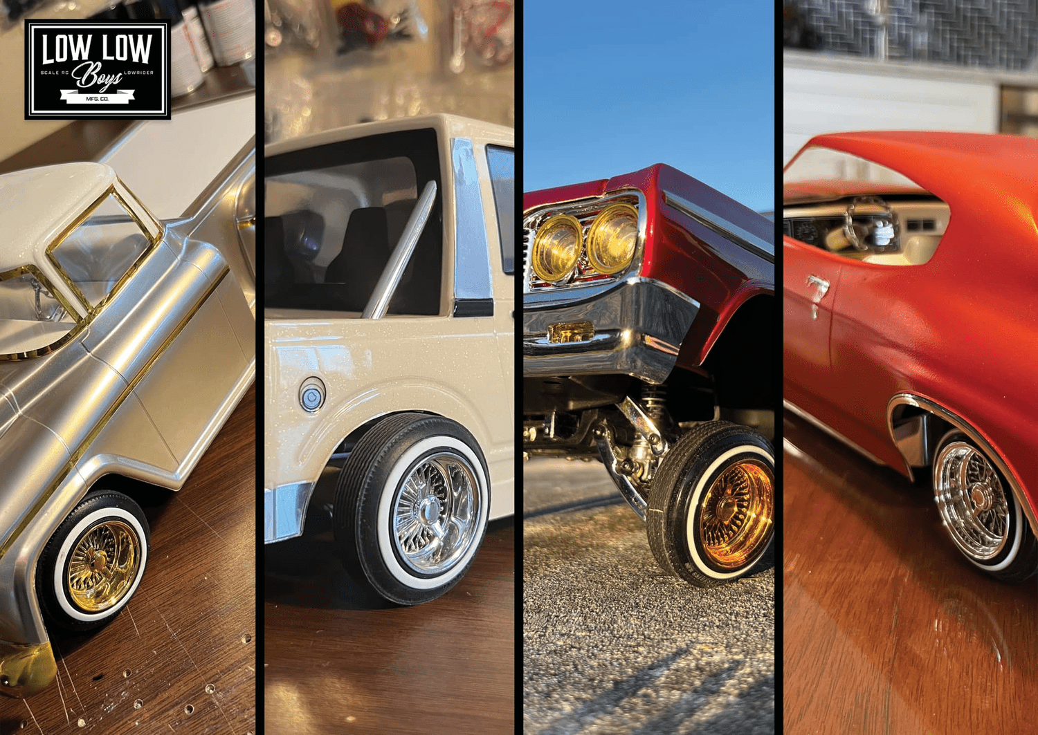 Custom Redcat RC Lowrider Parts | Low Low Boys