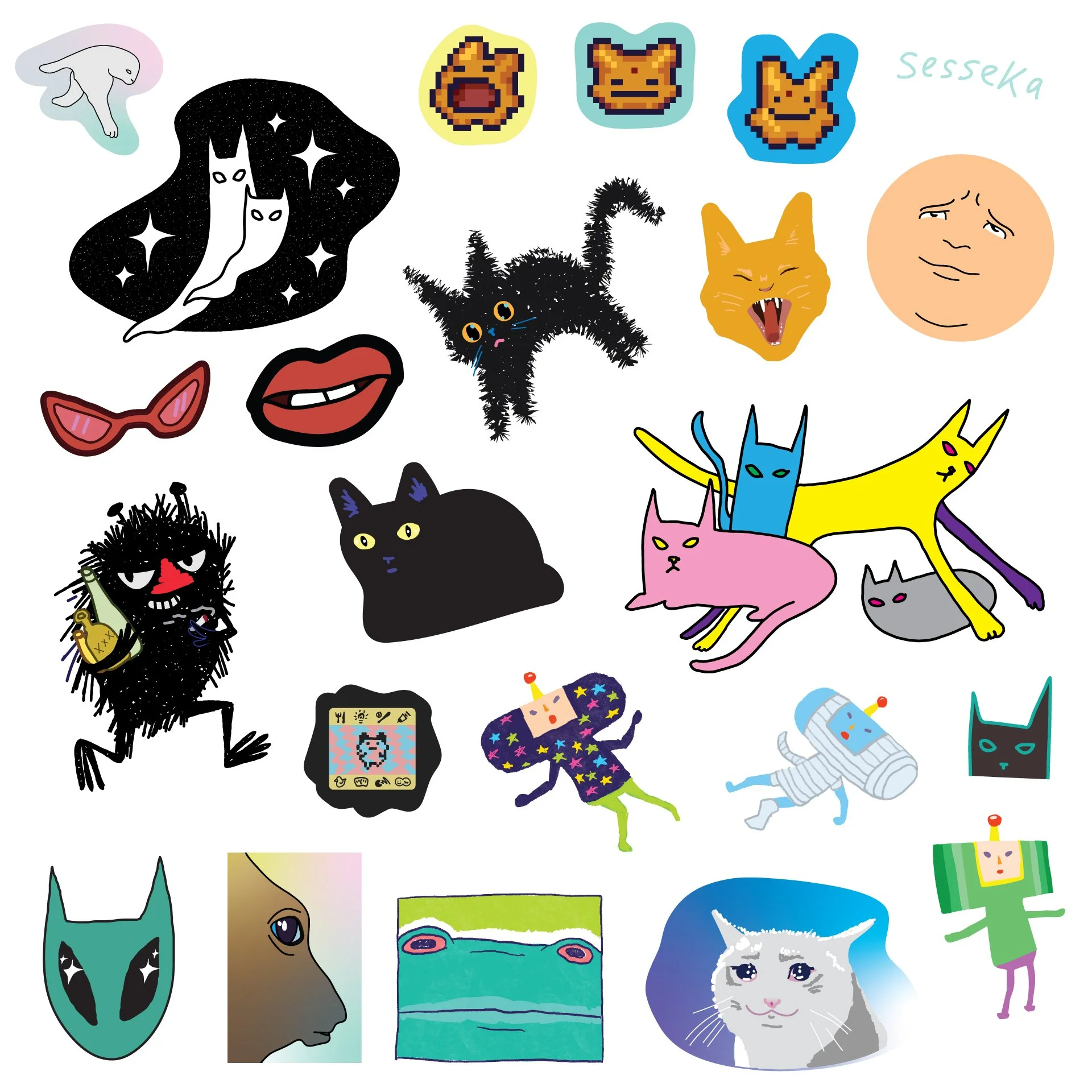 2025 Large Sticker Sheet