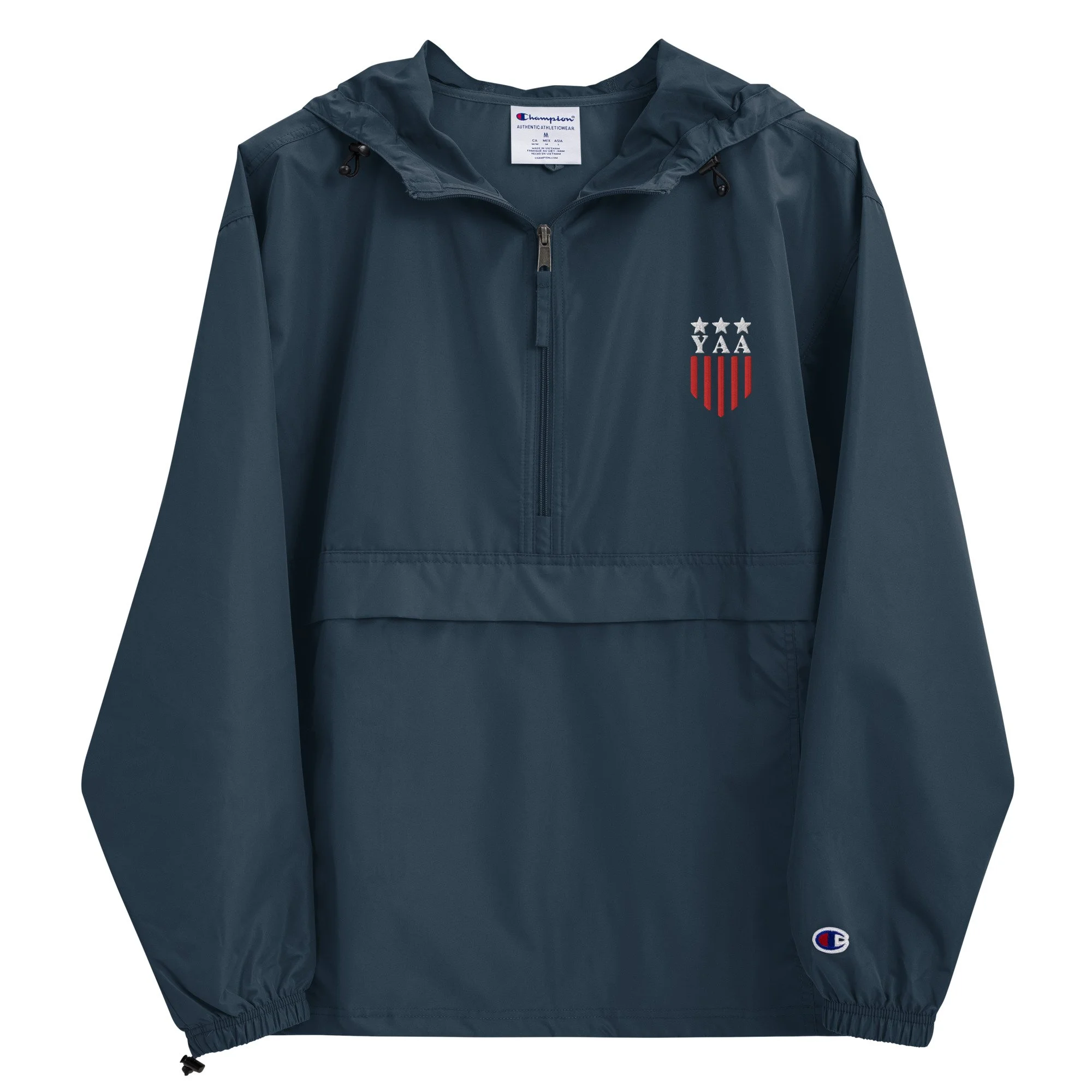 embroidered-champion-packable-jacket-navy-front-63bb2a17b4024.jpg