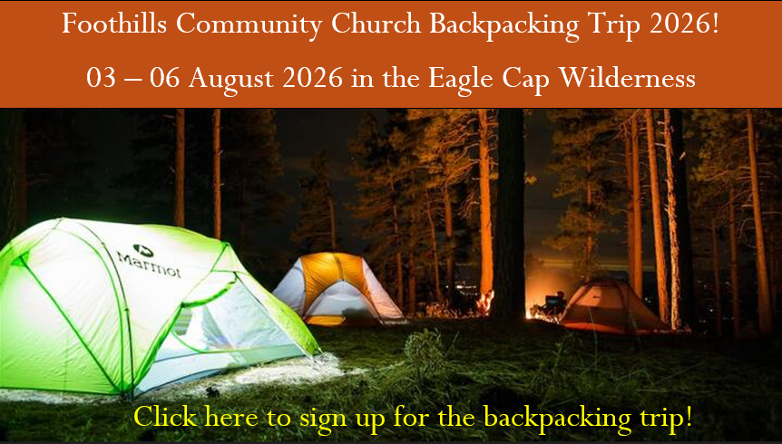 Register for Backpacking Trip