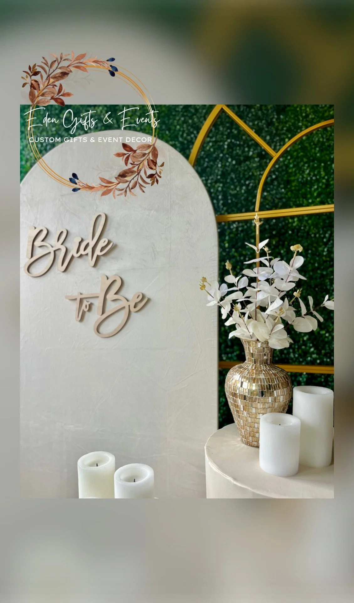 Eden Gifts & Events is Jacksonville’s go-to for custom gifts and unforgettable event styling. From one-of-a-kind gifts to show-stopping balloon installations—like garlands, arches, columns, and marquee displays—we bring your vision to life. We also o