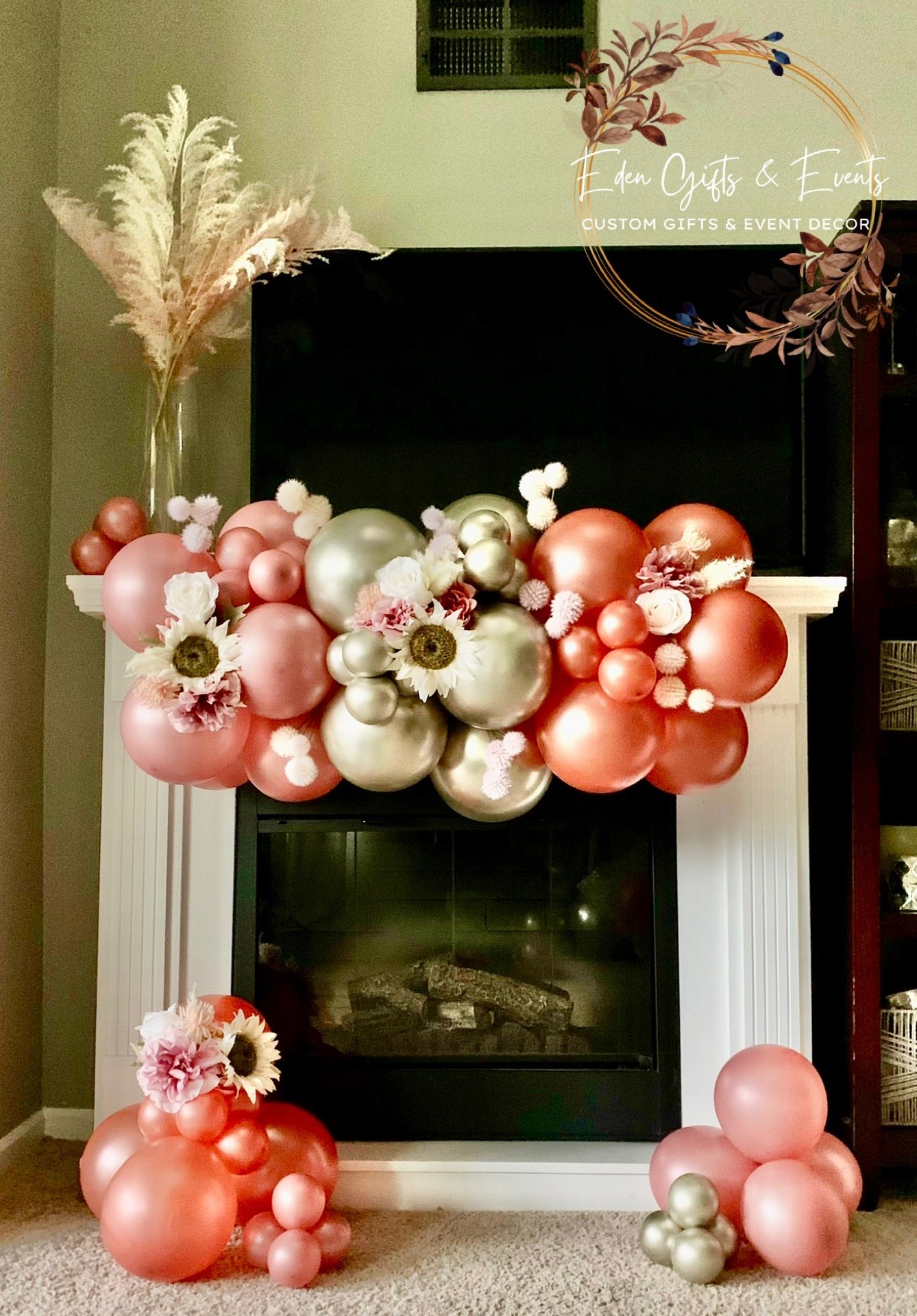 Eden Gifts & Events is Jacksonville's premier destination for custom gifts and event styling.  We offer unique, tailored gifts, stunning event backdrops, and breathtaking balloon installations- including garlands, arches, columns, and marquees.  All 