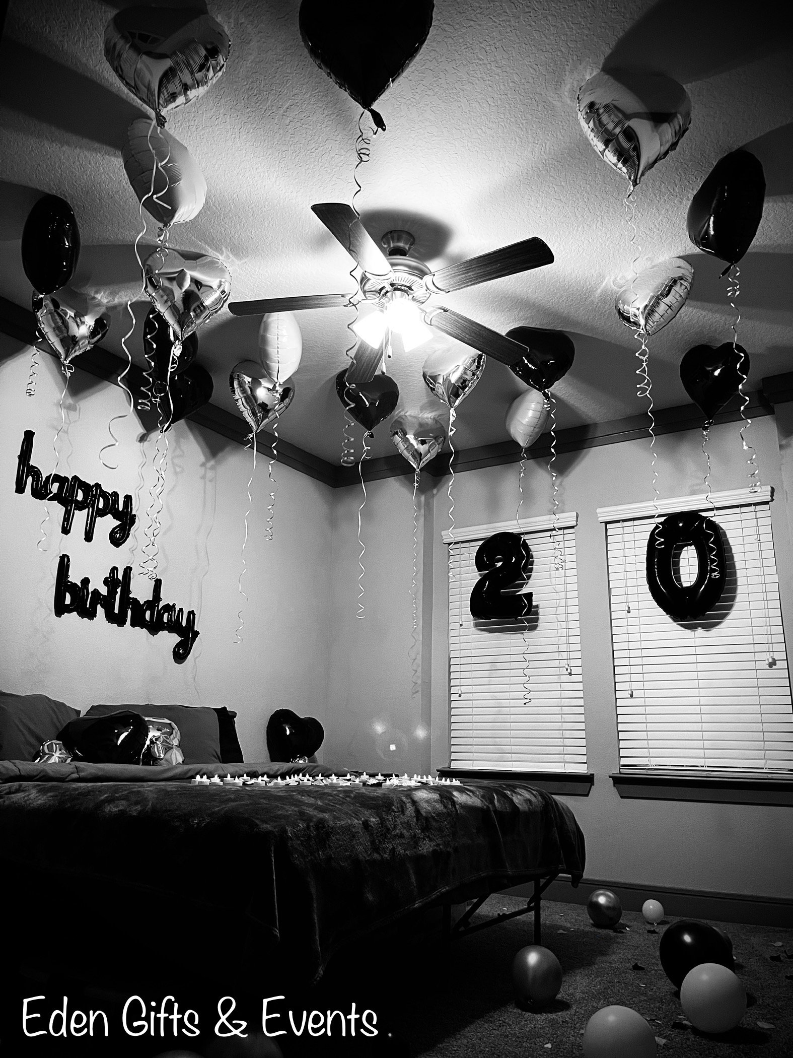 Eden Gifts & Events is THE destination for next level custom gift and event styling experiences in Jacksonville, FL with custom gifts, event backdrops, and balloon garland, arches, columns, and marquees available for local delivery and free pick-up o
