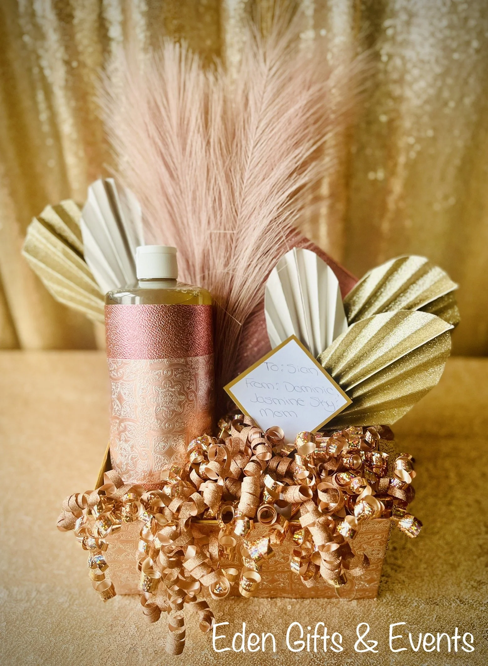 Eden Gifts & Events is THE destination for next level custom gift and event styling experiences in Jacksonville, FL with custom gifts, event backdrops, and balloon garland, arches, columns, and marquees available for local delivery and free pick-up o