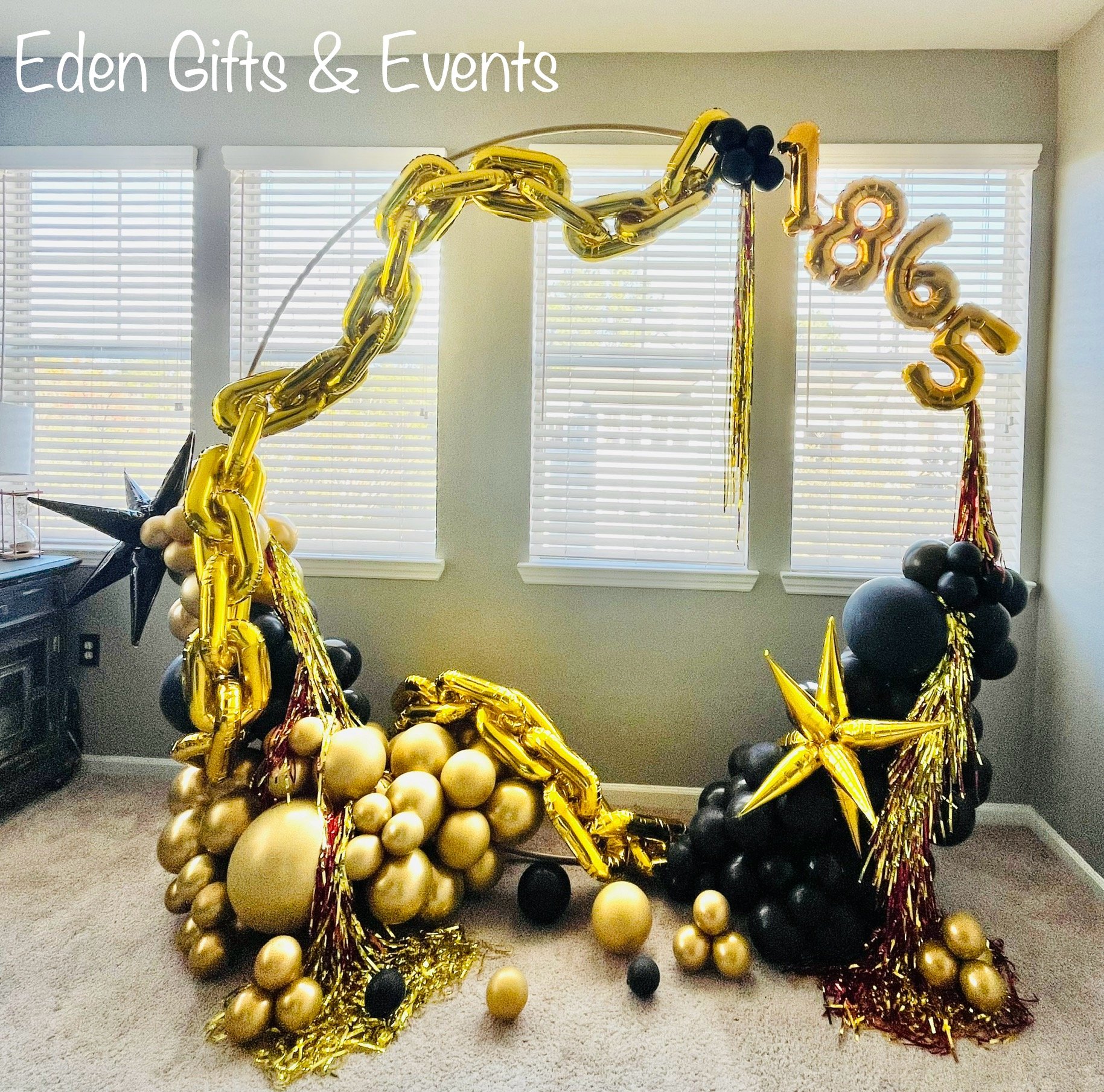 Reusable custom fringe garland party decorations in Jacksonville, FL