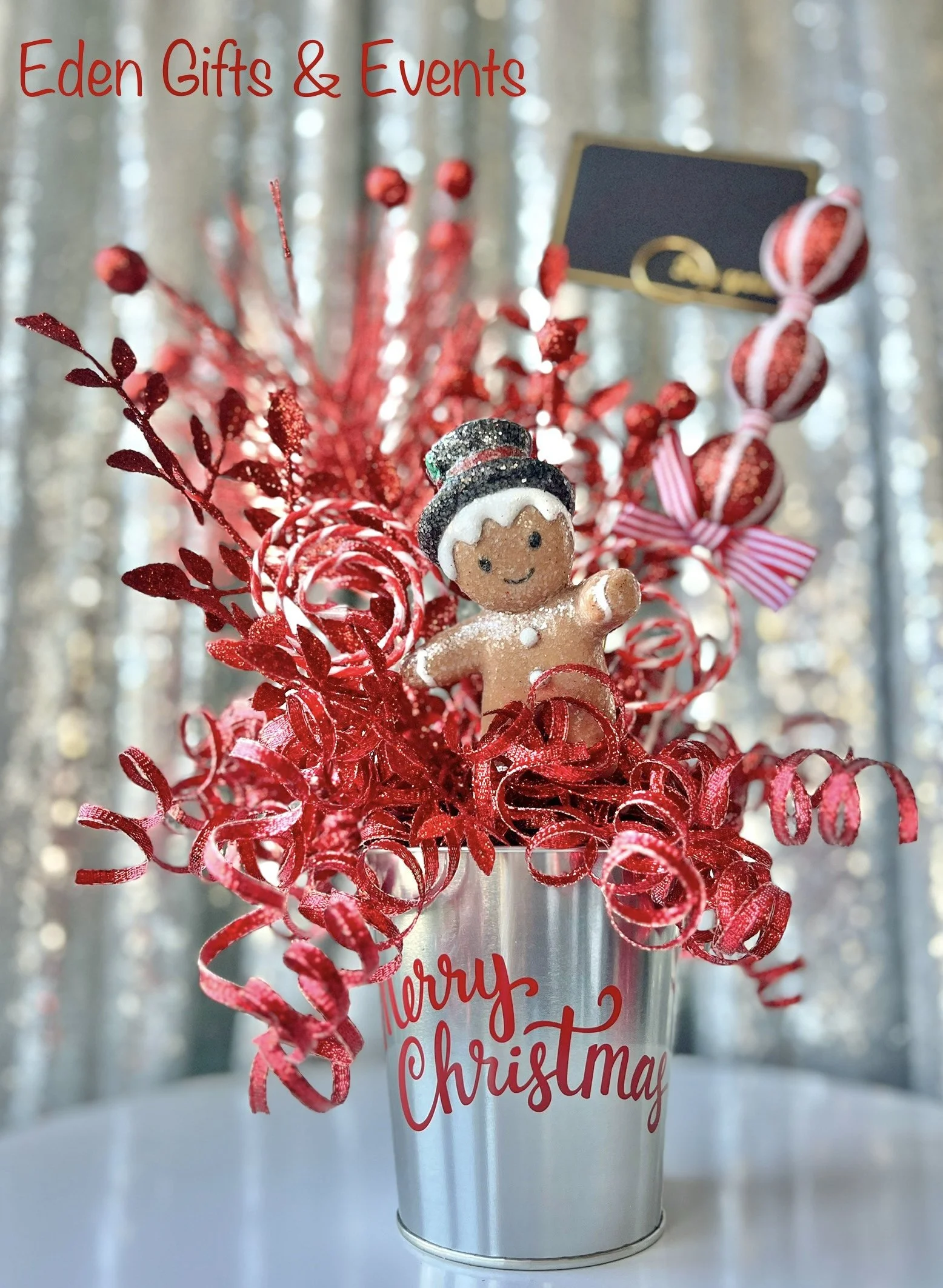 Eden Gifts & Events is THE destination for next level custom gift and event styling experiences in Jacksonville, FL with custom gifts, event backdrops, and balloon garland, arches, columns, and marquees available for local delivery and free pick-up o