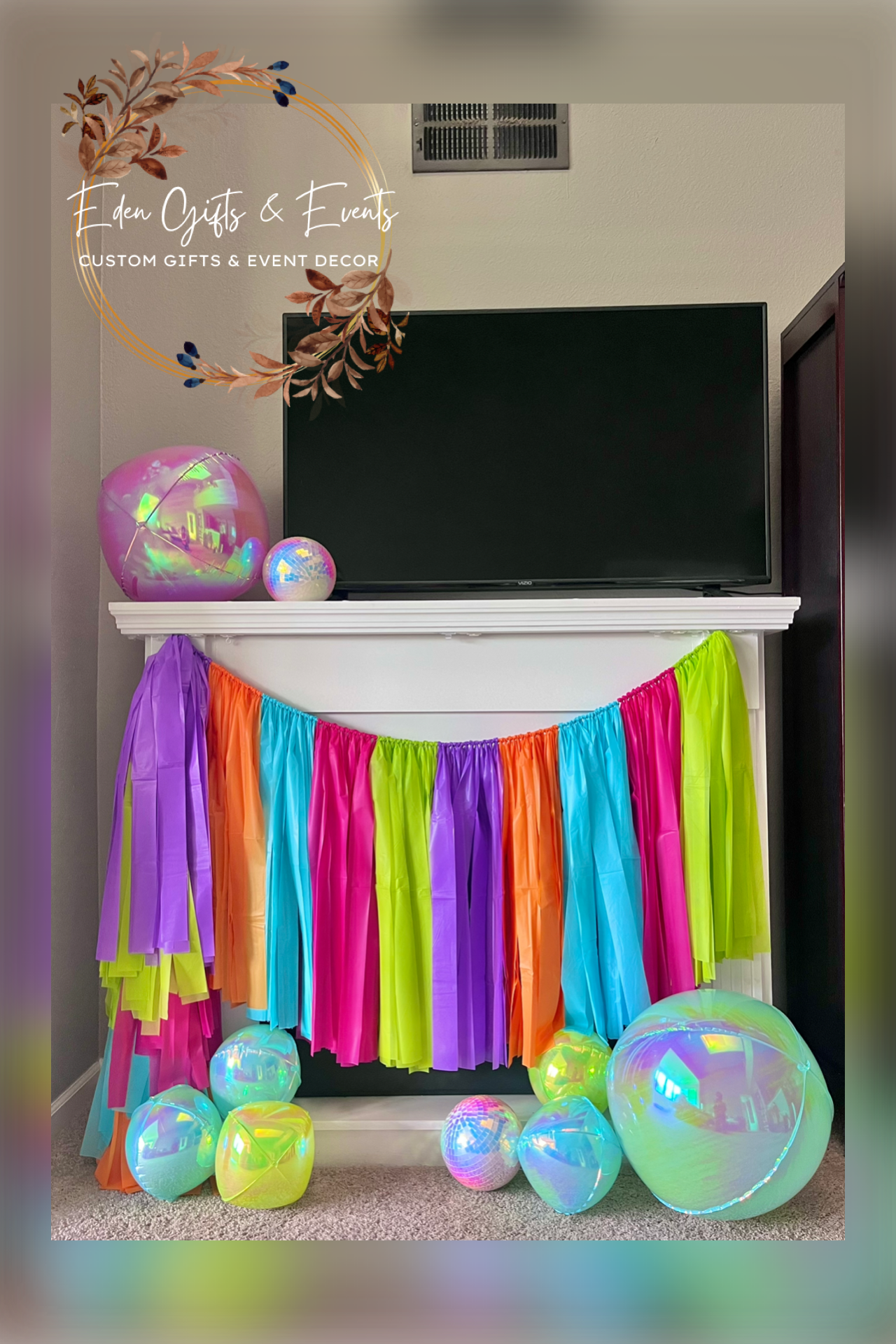 Customizable 24" Fringe Garland
