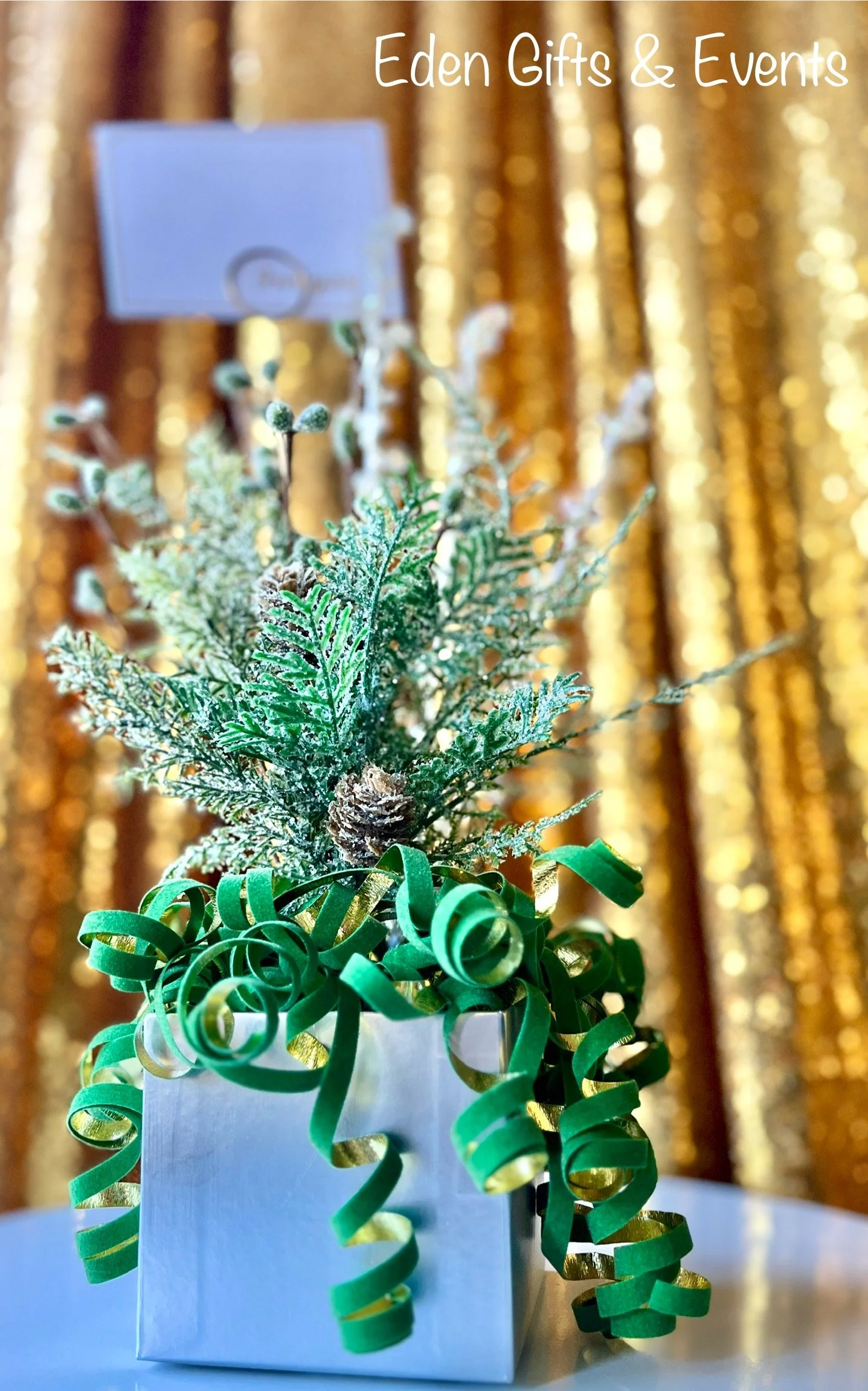 Eden Gifts & Events is THE destination for next level custom gift and event styling experiences in Jacksonville, FL with custom gifts, event backdrops, and balloon garland, arches, columns, and marquees available for local delivery and free pick-up o