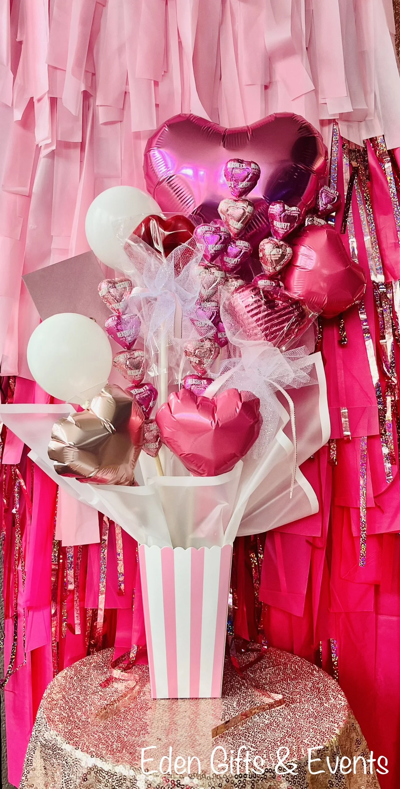 Eden Gifts & Events is THE destination for next level custom gift and event styling experiences in Jacksonville, FL with custom gifts, event backdrops, and balloon garland, arches, columns, and marquees available for local delivery and free pick-up o