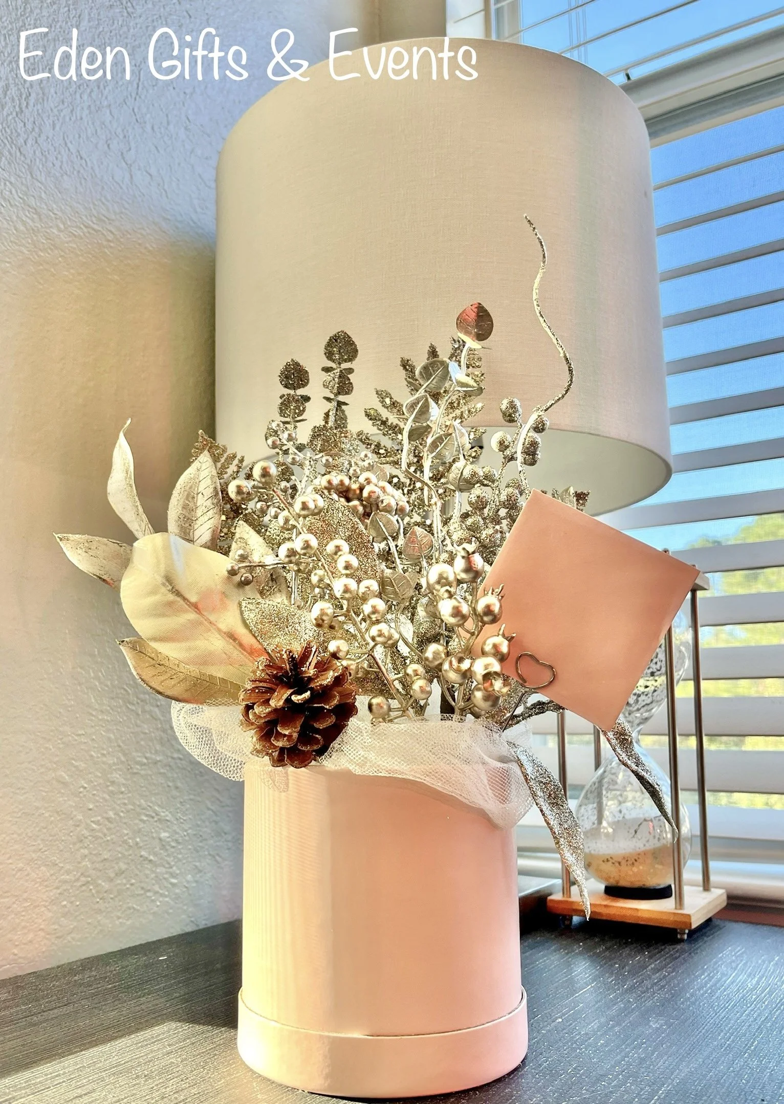 Eden Gifts & Events is THE destination for next level custom gift and event styling experiences in Jacksonville, FL with custom gifts, event backdrops, and balloon garland, arches, columns, and marquees available for local delivery and free pick-up o