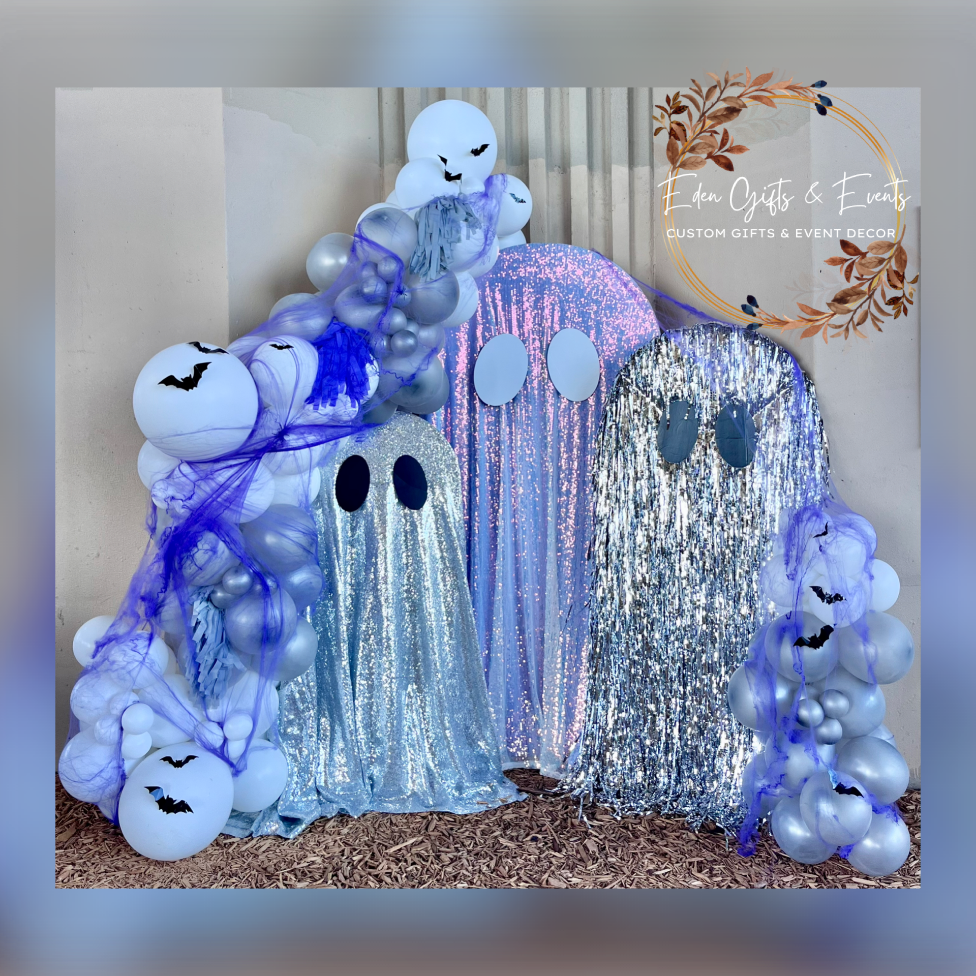 Eden Gifts & Events is THE destination for next level custom gift and event styling experiences in Jacksonville, FL with custom gifts, event backdrops, and balloon garland, arches, columns, and marquees available for local delivery and free pick-up o