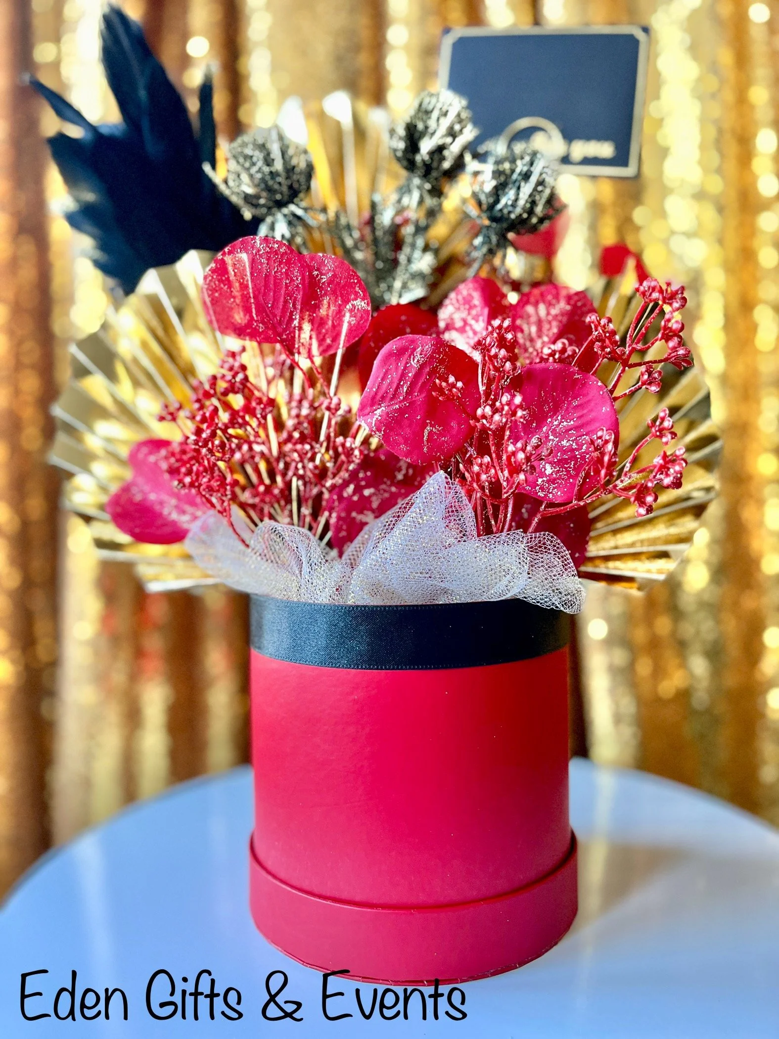 Eden Gifts & Events is THE destination for next level custom gift and event styling experiences in Jacksonville, FL with custom gifts, event backdrops, and balloon garland, arches, columns, and marquees available for local delivery and free pick-up o