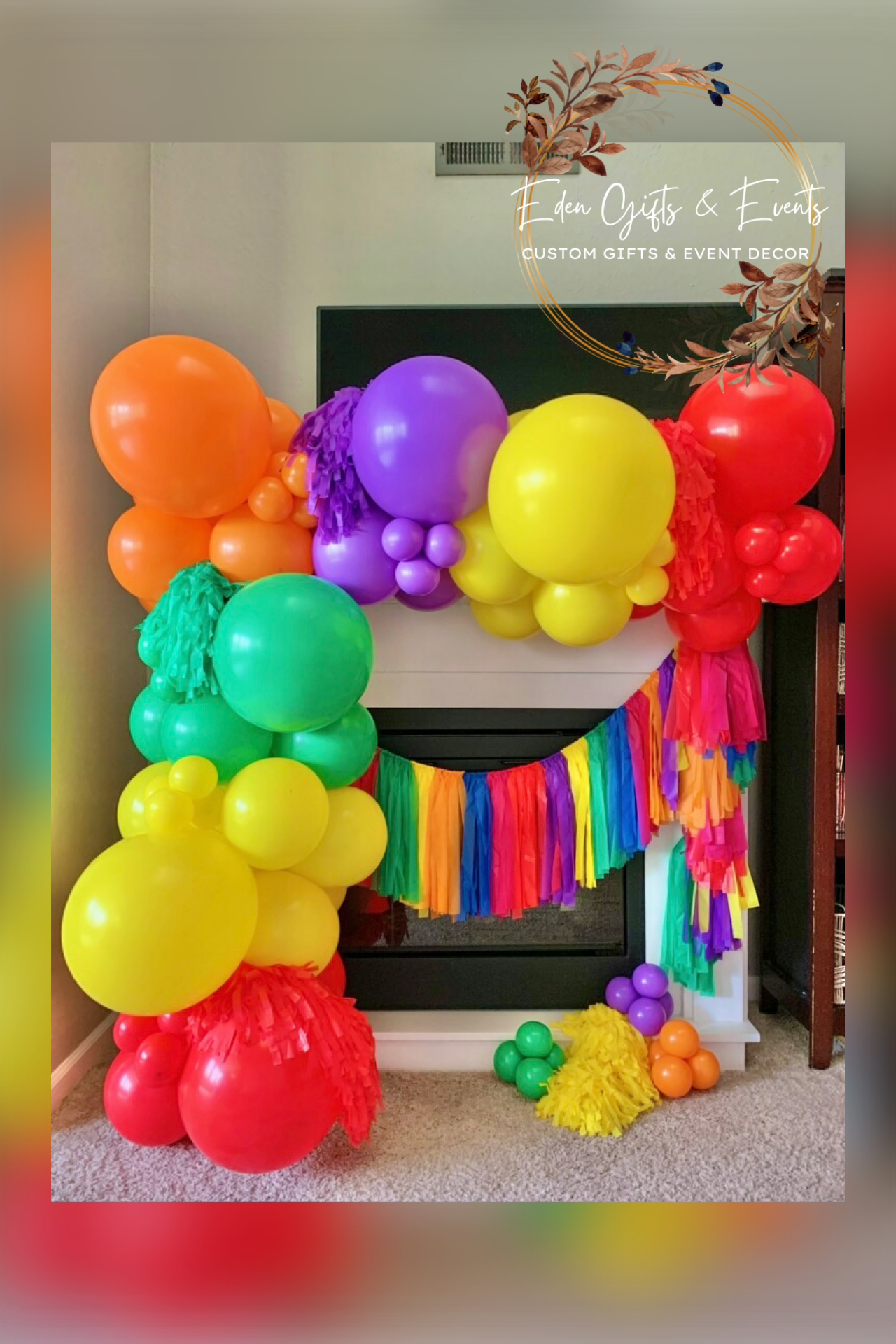 Eden Gifts & Events is Jacksonville’s go-to for custom gifts and unforgettable event styling. From one-of-a-kind gifts to show-stopping balloon installations—like garlands, arches, columns, and marquee displays—we bring your vision to life. We also o