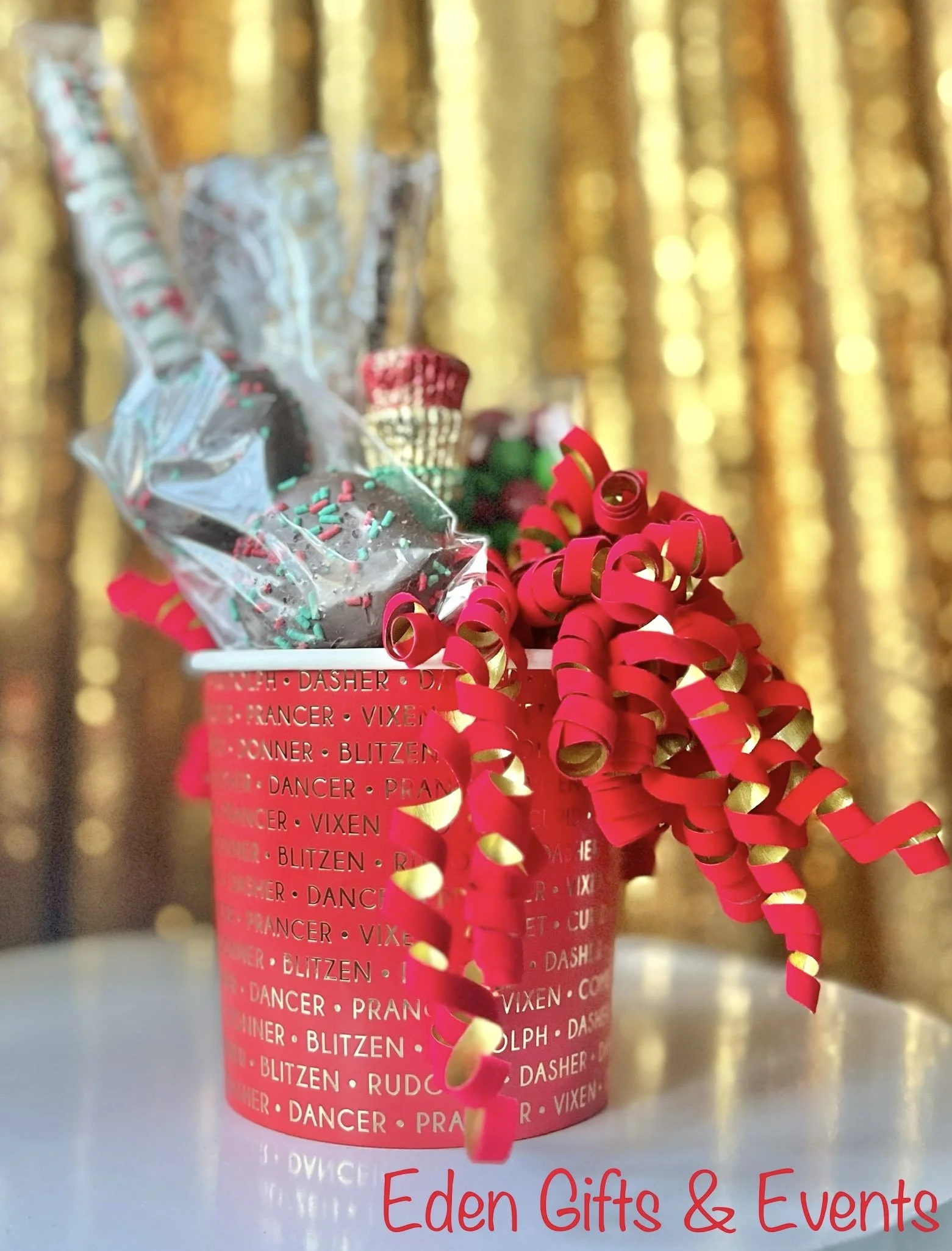 Eden Gifts & Events is THE destination for next level custom gift and event styling experiences in Jacksonville, FL with custom gifts, event backdrops, and balloon garland, arches, columns, and marquees available for local delivery and free pick-up o