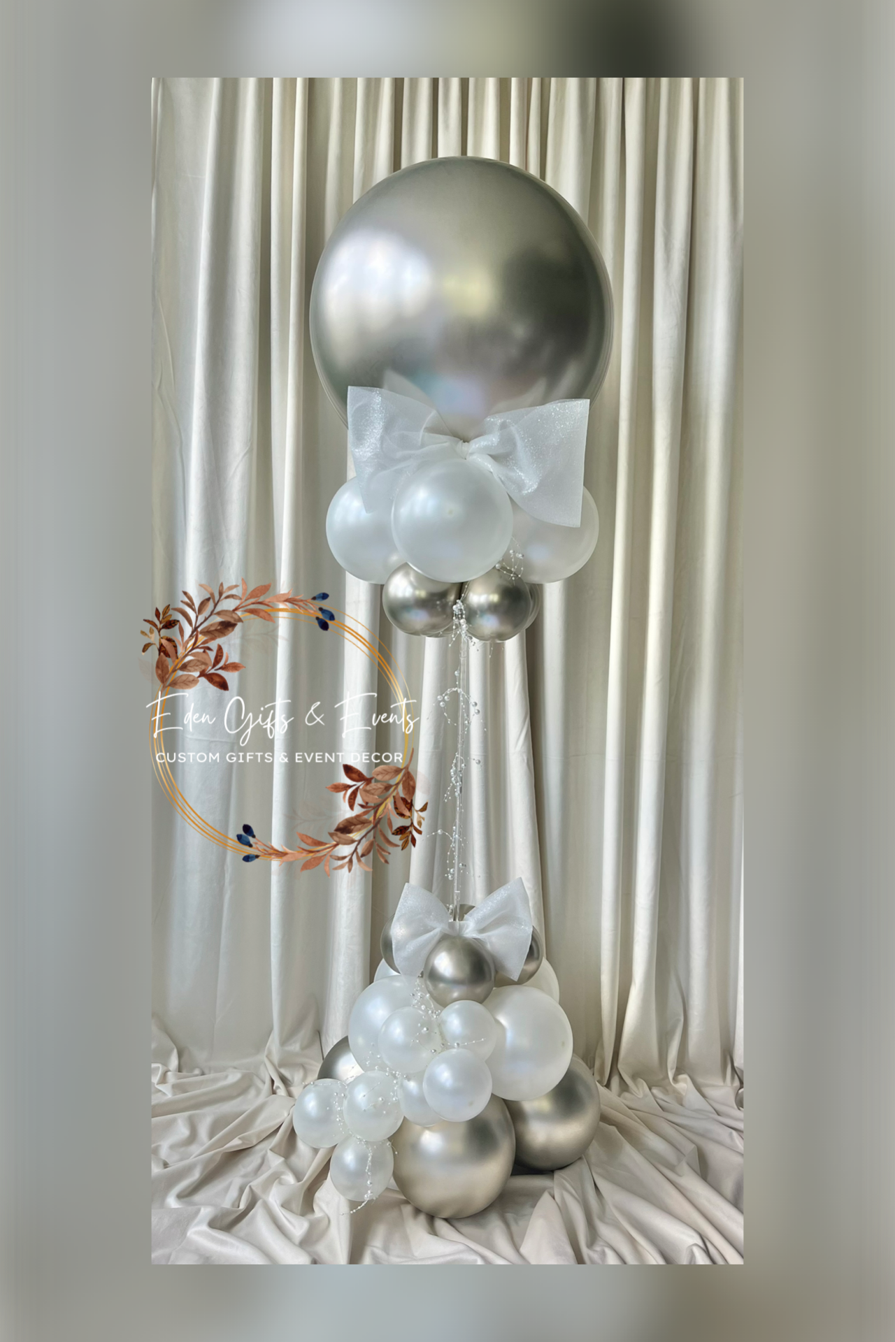 Eden Gifts & Events is Jacksonville’s go-to for custom gifts and unforgettable event styling. From one-of-a-kind gifts to show-stopping balloon installations—like garlands, arches, columns, and marquee displays—we bring your vision to life. We also o