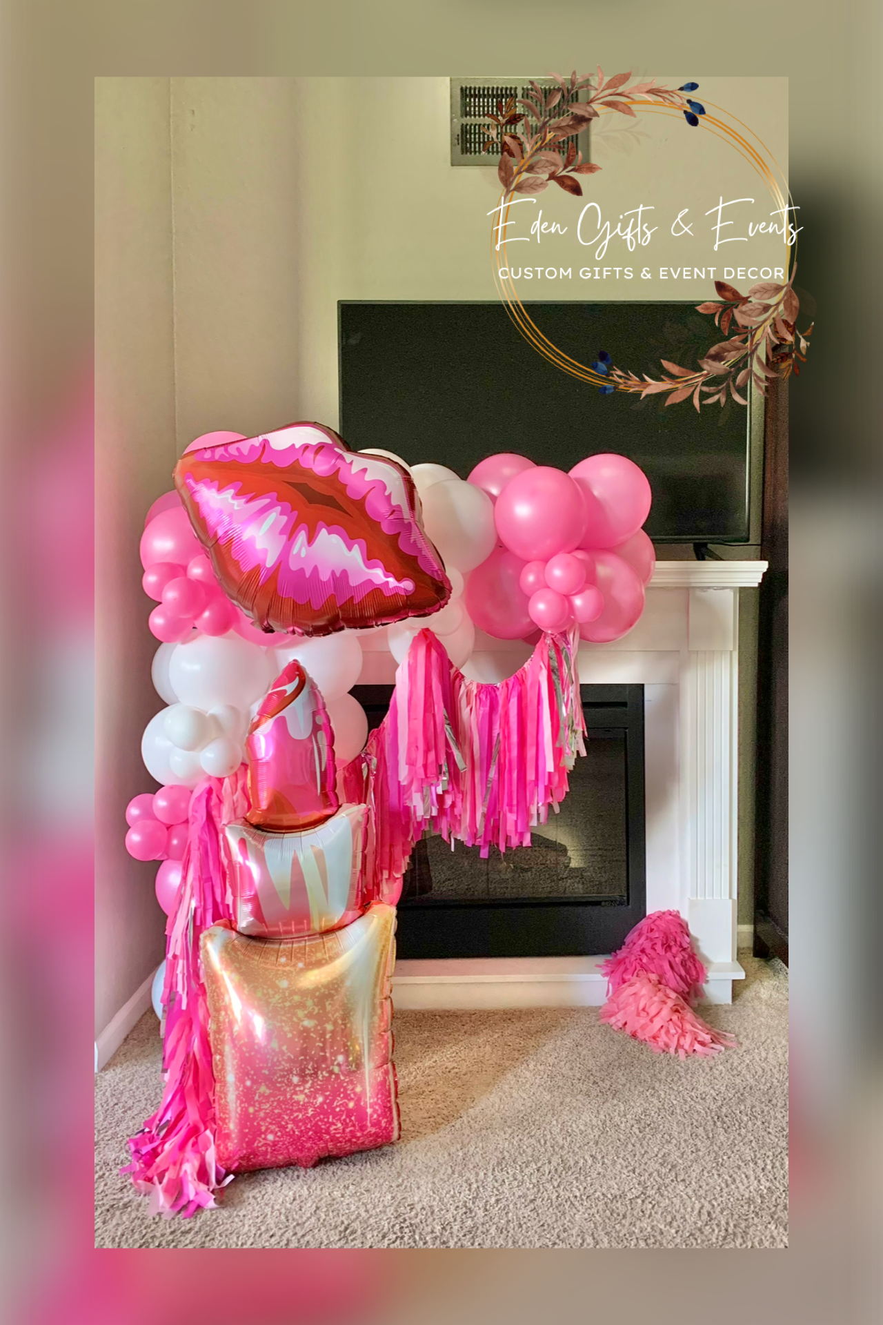 Eden Gifts & Events is Jacksonville’s go-to for custom gifts and unforgettable event styling. From one-of-a-kind gifts to show-stopping balloon installations—like garlands, arches, columns, and marquee displays—we bring your vision to life. We also o