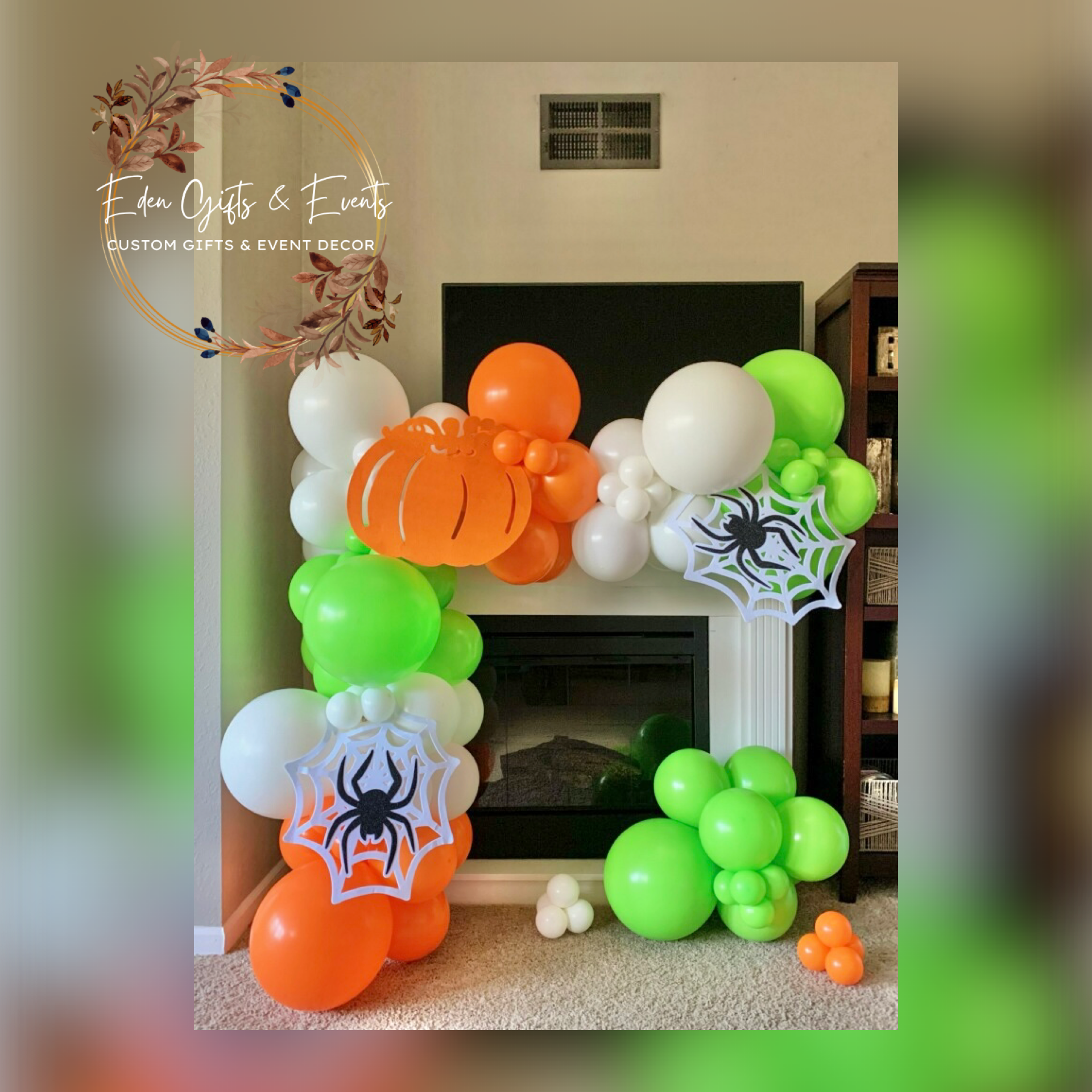 Eden Gifts & Events is THE destination for next level custom gift and event styling experiences in Jacksonville, FL with custom gifts, event backdrops, and balloon garland, arches, columns, and marquees available for local delivery and free pick-up o