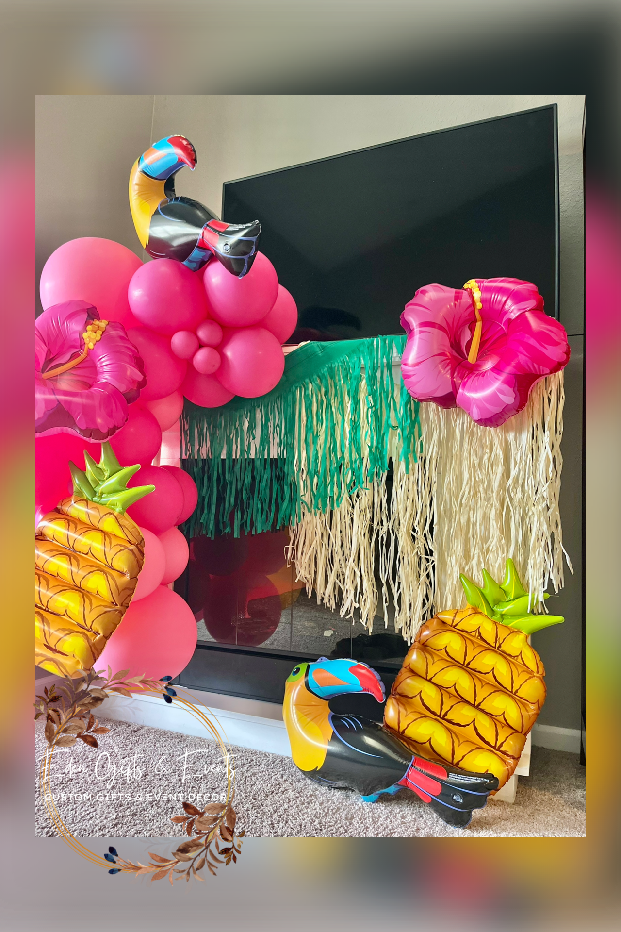 Eden Gifts & Events is THE destination for next level custom gift and event styling experiences in Jacksonville, FL with custom gifts, event backdrops, and balloon garland, arches, columns, and marquees available for local delivery and free pick-up o