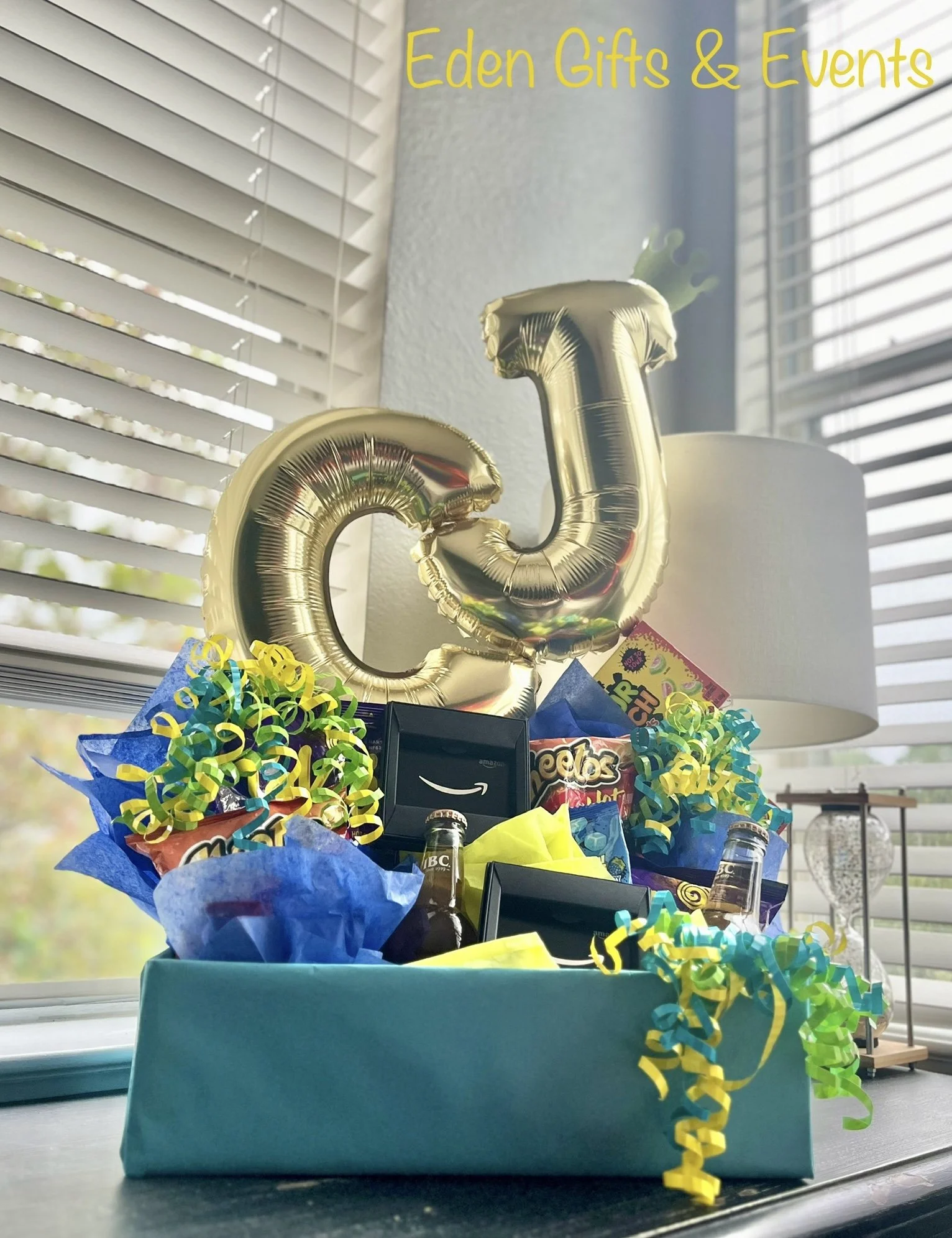 Eden Gifts & Events is THE destination for next level custom gift and event styling experiences in Jacksonville, FL with custom gifts, event backdrops, and balloon garland, arches, columns, and marquees available for local delivery and free pick-up o