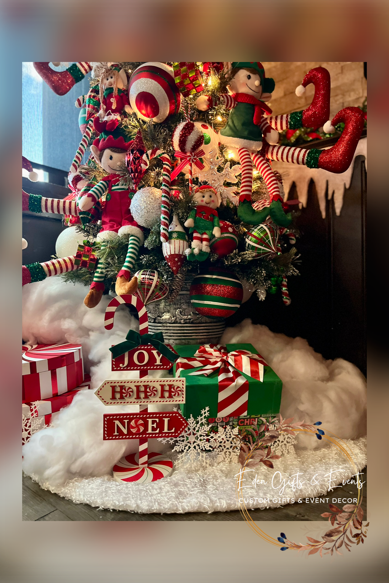 Eden Gifts & Events is THE destination for next level custom gift and event styling experiences in Jacksonville, FL with custom gifts, event backdrops, and balloon garland, arches, columns, and marquees available for local delivery and free pick-up o