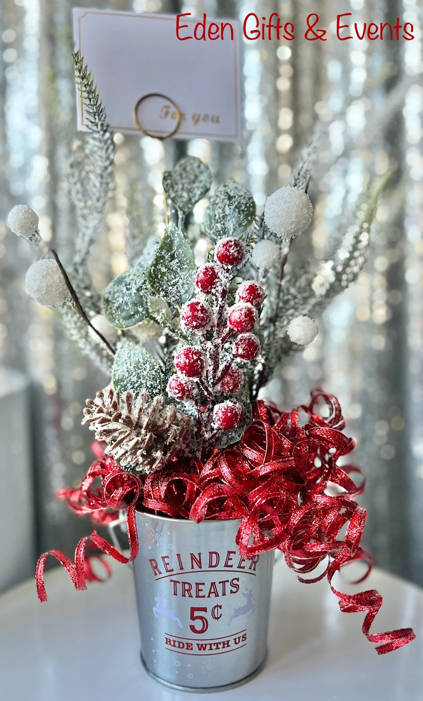 Eden Gifts & Events is THE destination for next level custom gift and event styling experiences in Jacksonville, FL with custom gifts, event backdrops, and balloon garland, arches, columns, and marquees available for local delivery and free pick-up o