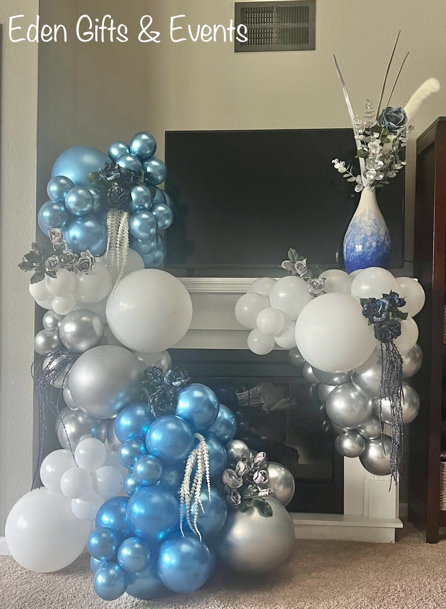 Eden Gifts & Events is THE destination for next level custom gift and event styling experiences in Jacksonville, FL with custom gifts, event backdrops, and balloon garland, arches, columns, and marquees available for local delivery and free pick-up o
