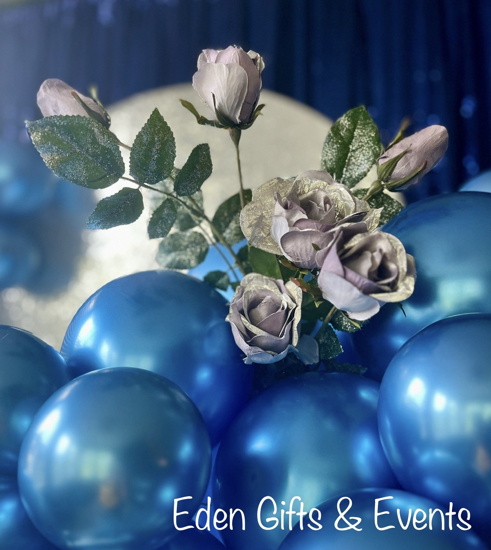 Eden Gifts & Events is THE destination for next level custom gift and event styling experiences in Jacksonville, FL with custom gifts, event backdrops, and balloon garland, arches, columns, and marquees available for local delivery and free pick-up o