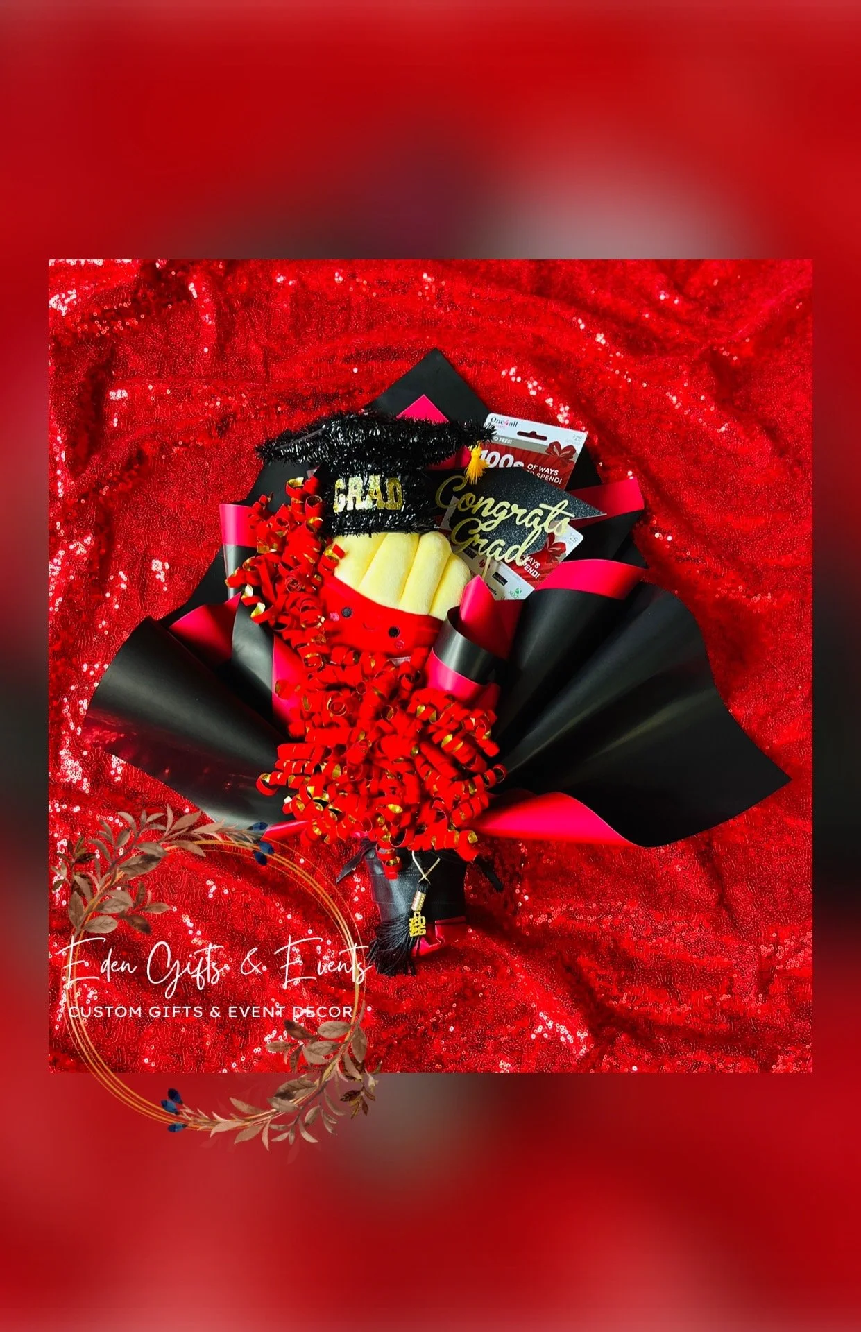 Eden Gifts & Events is THE destination for stunning event backdrops, fringe garland, and balloon garland, columns, and marquees. We offer local delivery and FREE pick-up options. Request your FREE quote today!