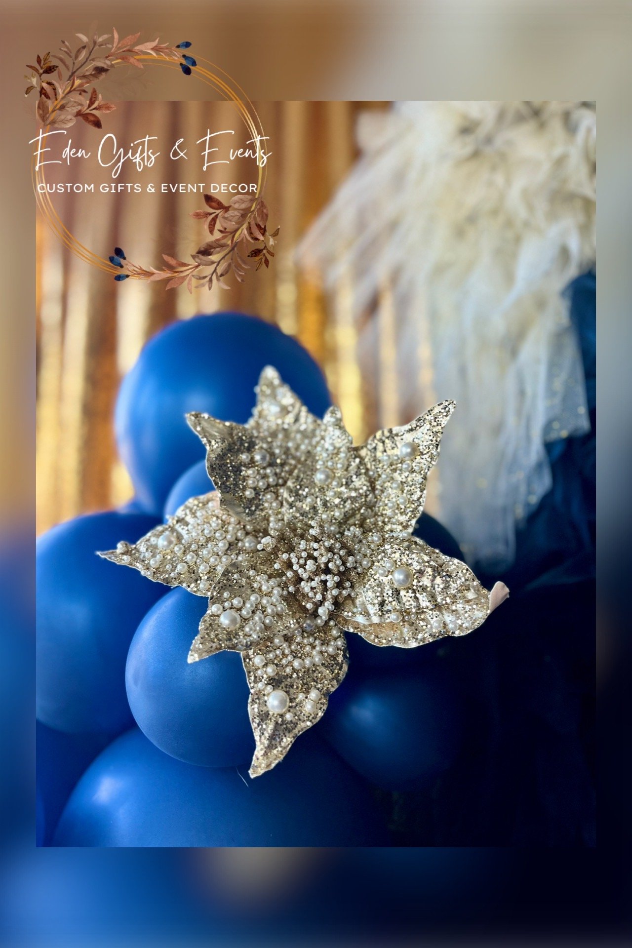 Eden Gifts & Events is THE destination for next level custom gift and event styling experiences in Jacksonville, FL with custom gifts, event backdrops, and balloon garland, arches, columns, and marquees available for local delivery and free pick-up o