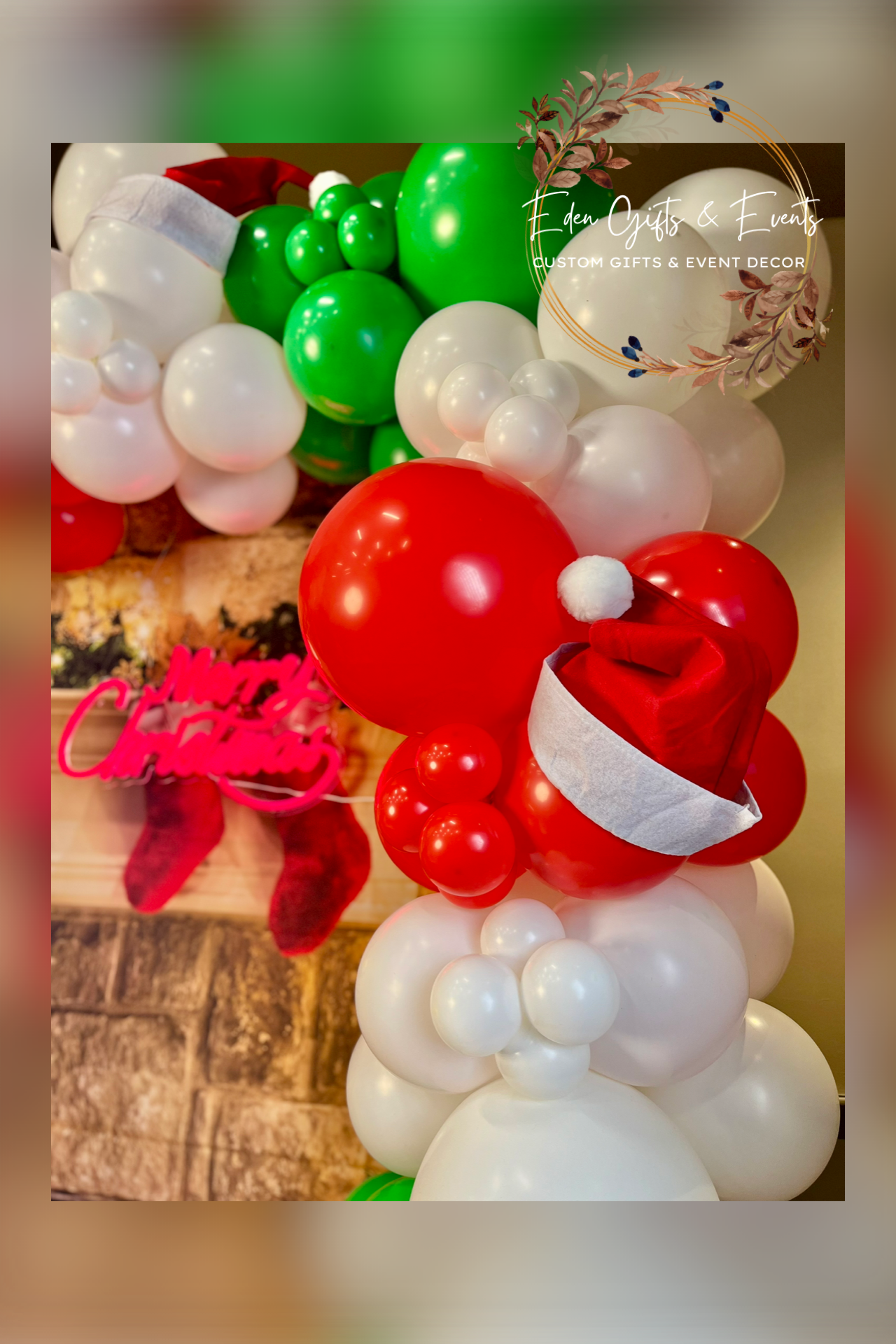 Eden Gifts & Events is THE destination for next level custom gift and event styling experiences in Jacksonville, FL with custom gifts, event backdrops, and balloon garland, arches, columns, and marquees available for local delivery and free pick-up o