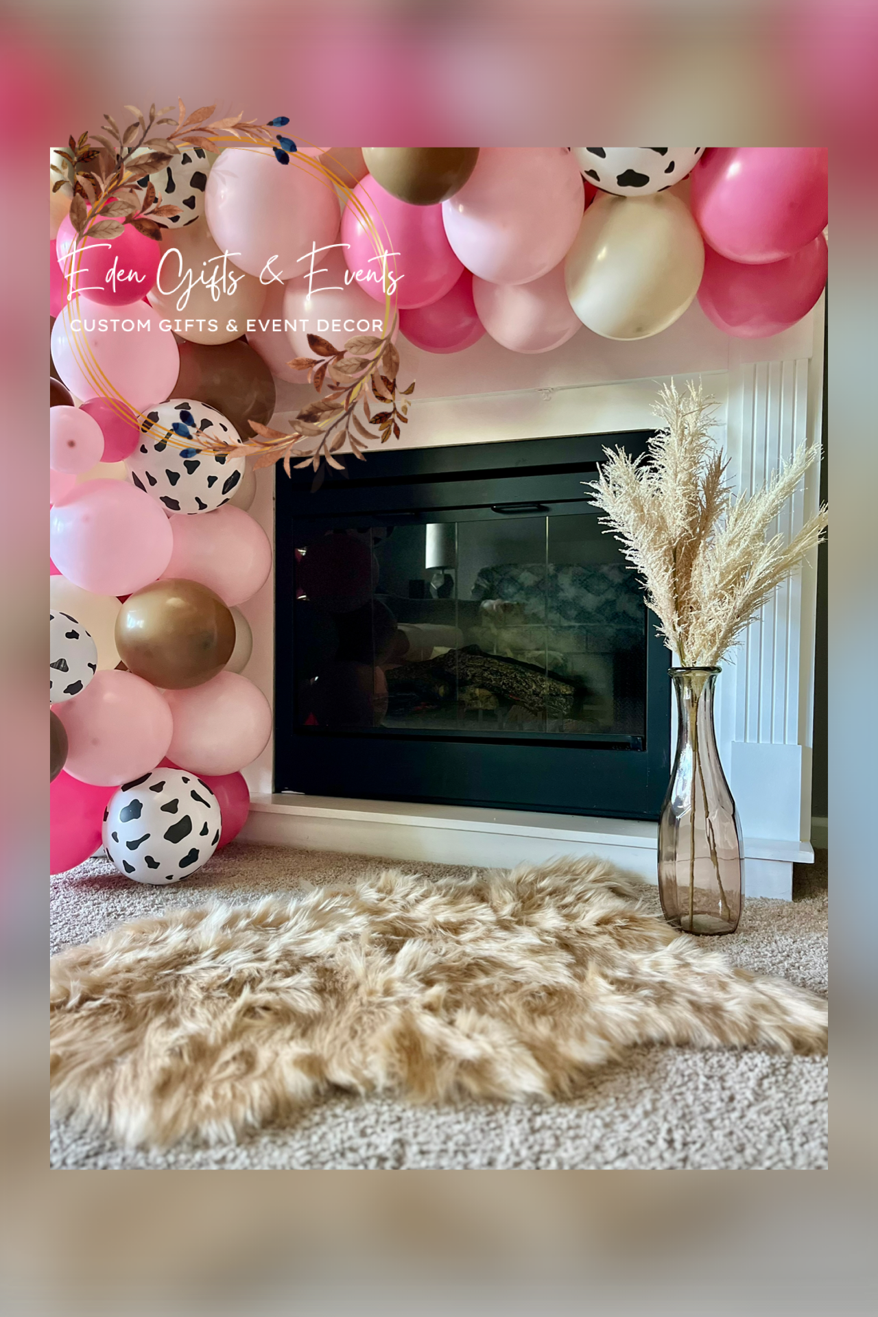Eden Gifts & Events is THE destination for next level custom gift and event styling experiences in Jacksonville, FL with custom gifts, event backdrops, and balloon garland, arches, columns, and marquees available for local delivery and free pick-up o