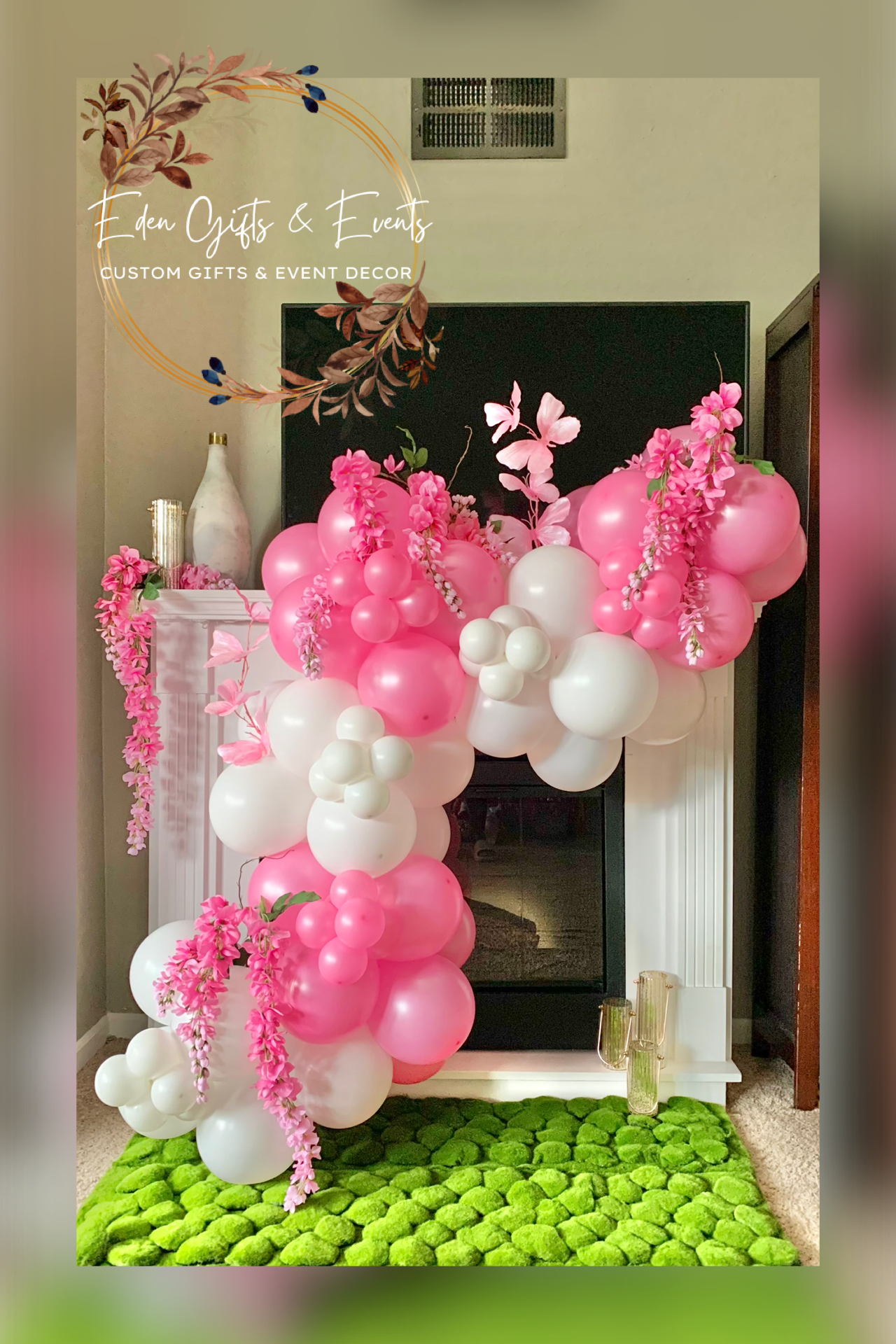Eden Gifts & Events is Jacksonville’s go-to for custom gifts and unforgettable event styling. From one-of-a-kind gifts to show-stopping balloon installations—like garlands, arches, columns, and marquee displays—we bring your vision to life. We also o
