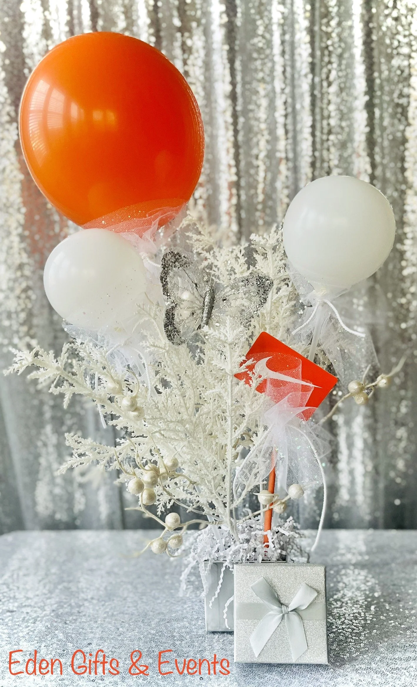 Eden Gifts & Events is THE destination for next level custom gift and event styling experiences in Jacksonville, FL with custom gifts, event backdrops, and balloon garland, arches, columns, and marquees available for local delivery and free pick-up o