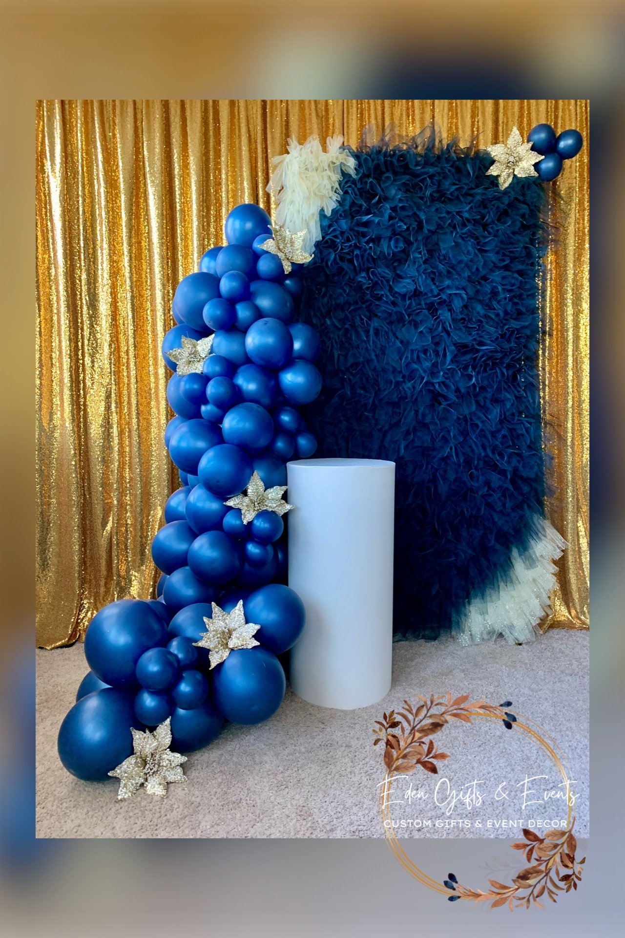 Eden Gifts & Events is Jacksonville's premier destination for custom gifts and event styling.  We offer unique, tailored gifts, stunning event backdrops, and breathtaking balloon installations- including garlands, arches, columns, and marquees.  All 