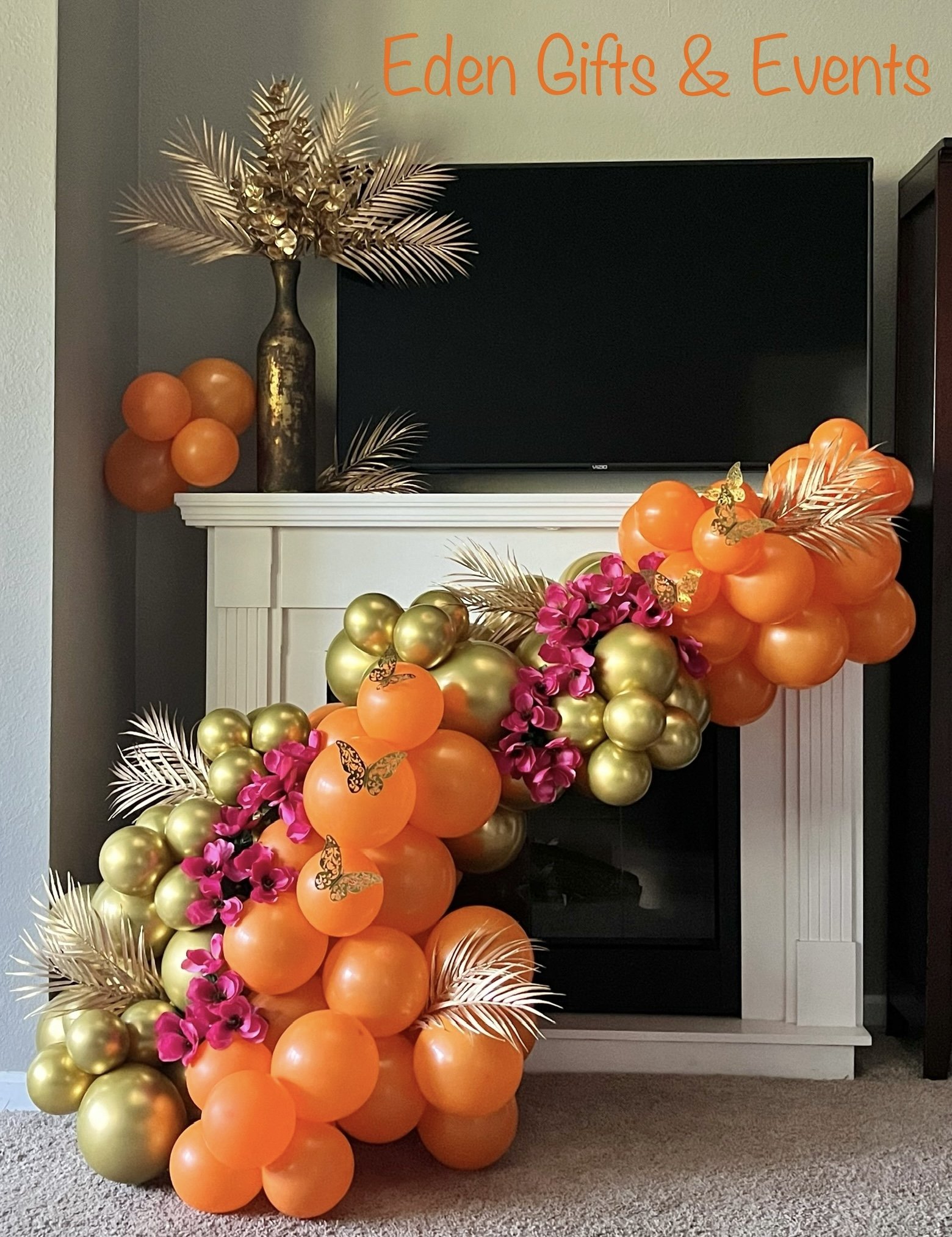 Eden Gifts & Events is THE destination for next level custom gift and event styling experiences in Jacksonville, FL with custom gifts, event backdrops, and balloon garland, arches, columns, and marquees available for local delivery and free pick-up o