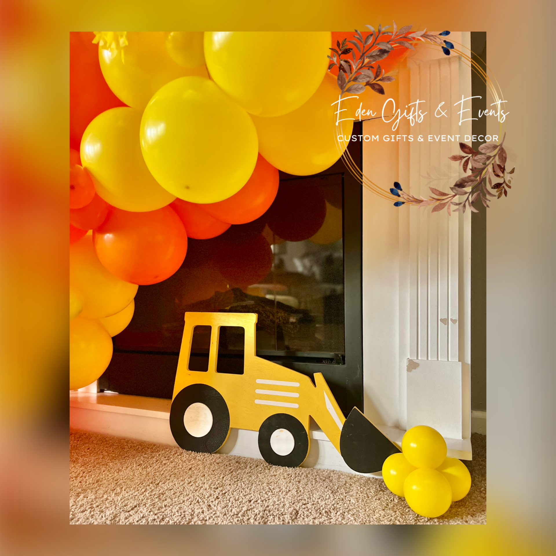 Eden Gifts & Events is THE destination for next level custom gift and event styling experiences in Jacksonville, FL with custom gifts, event backdrops, and balloon garland, arches, columns, and marquees available for local delivery and free pick-up o