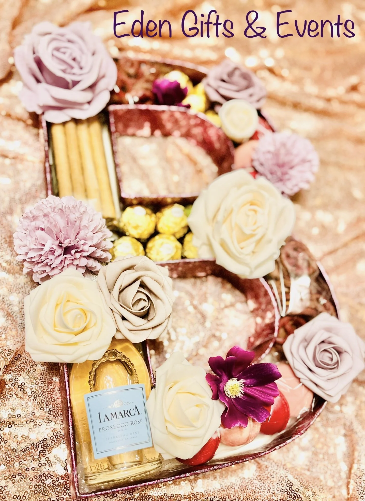 Eden Gifts & Events is THE destination for next level custom gift and event styling experiences in Jacksonville, FL with custom gifts, event backdrops, and balloon garland, arches, columns, and marquees available for local delivery and free pick-up o