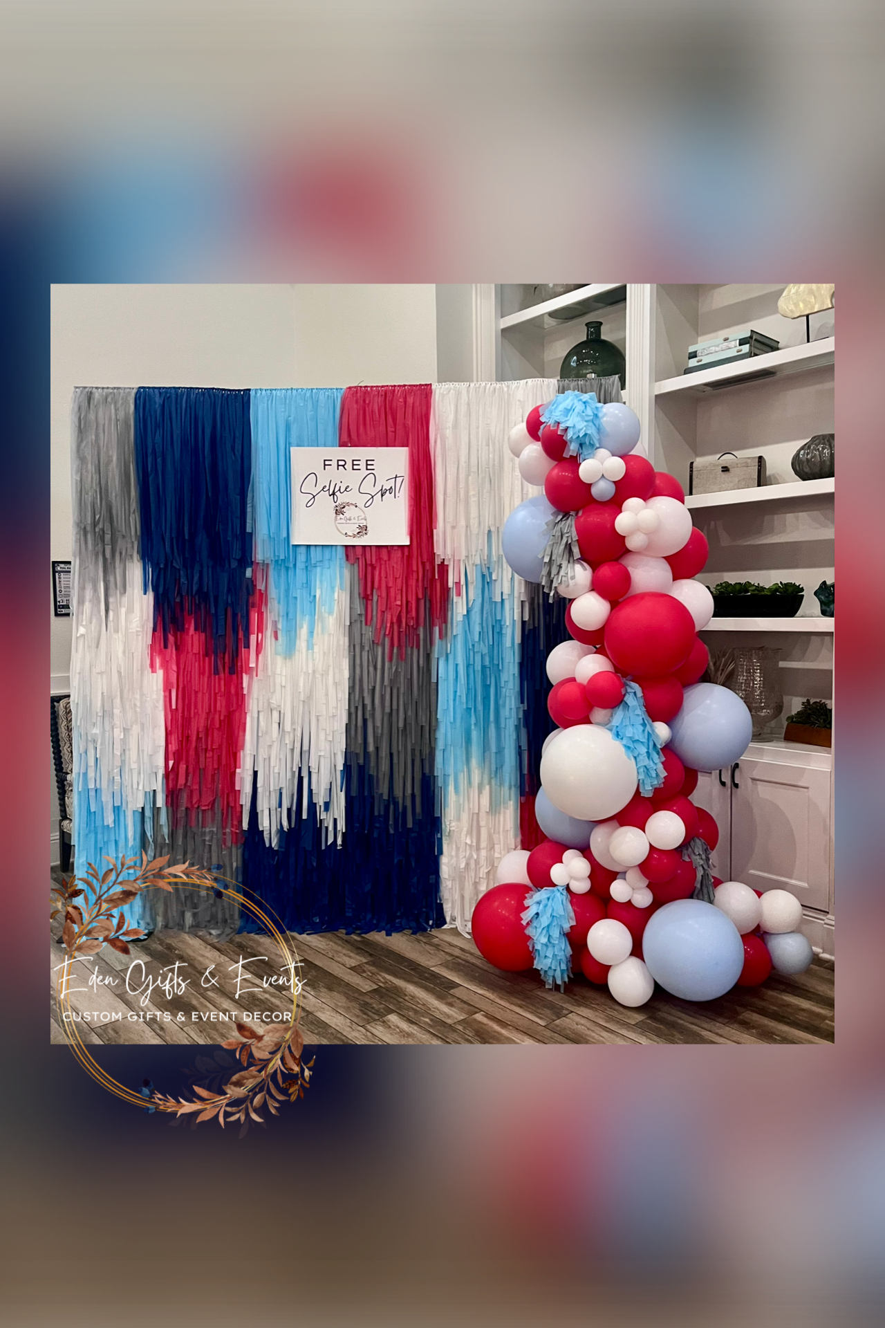 Eden Gifts & Events is Jacksonville’s go-to for custom gifts and unforgettable event styling. From one-of-a-kind gifts to show-stopping balloon installations—like garlands, arches, columns, and marquee displays—we bring your vision to life. We also o