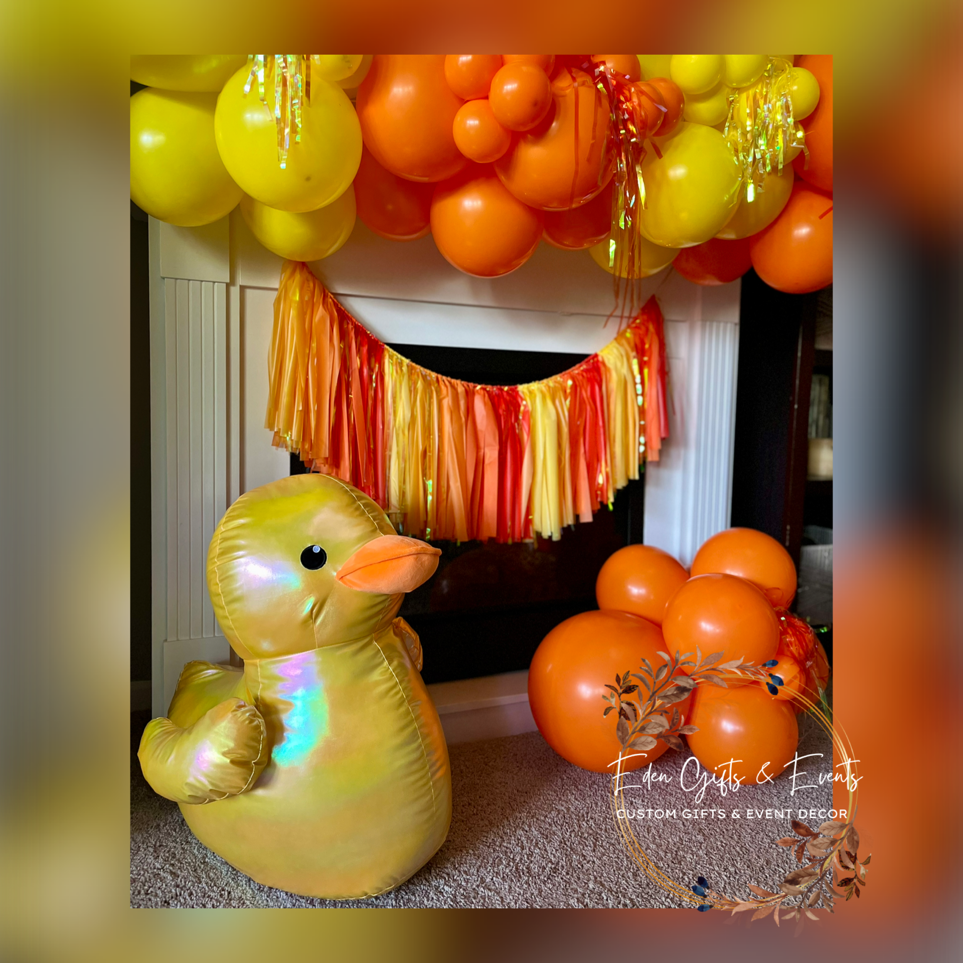 Eden Gifts & Events is THE destination for next level custom gift and event styling experiences in Jacksonville, FL with custom gifts, event backdrops, and balloon garland, arches, columns, and marquees available for local delivery and free pick-up o