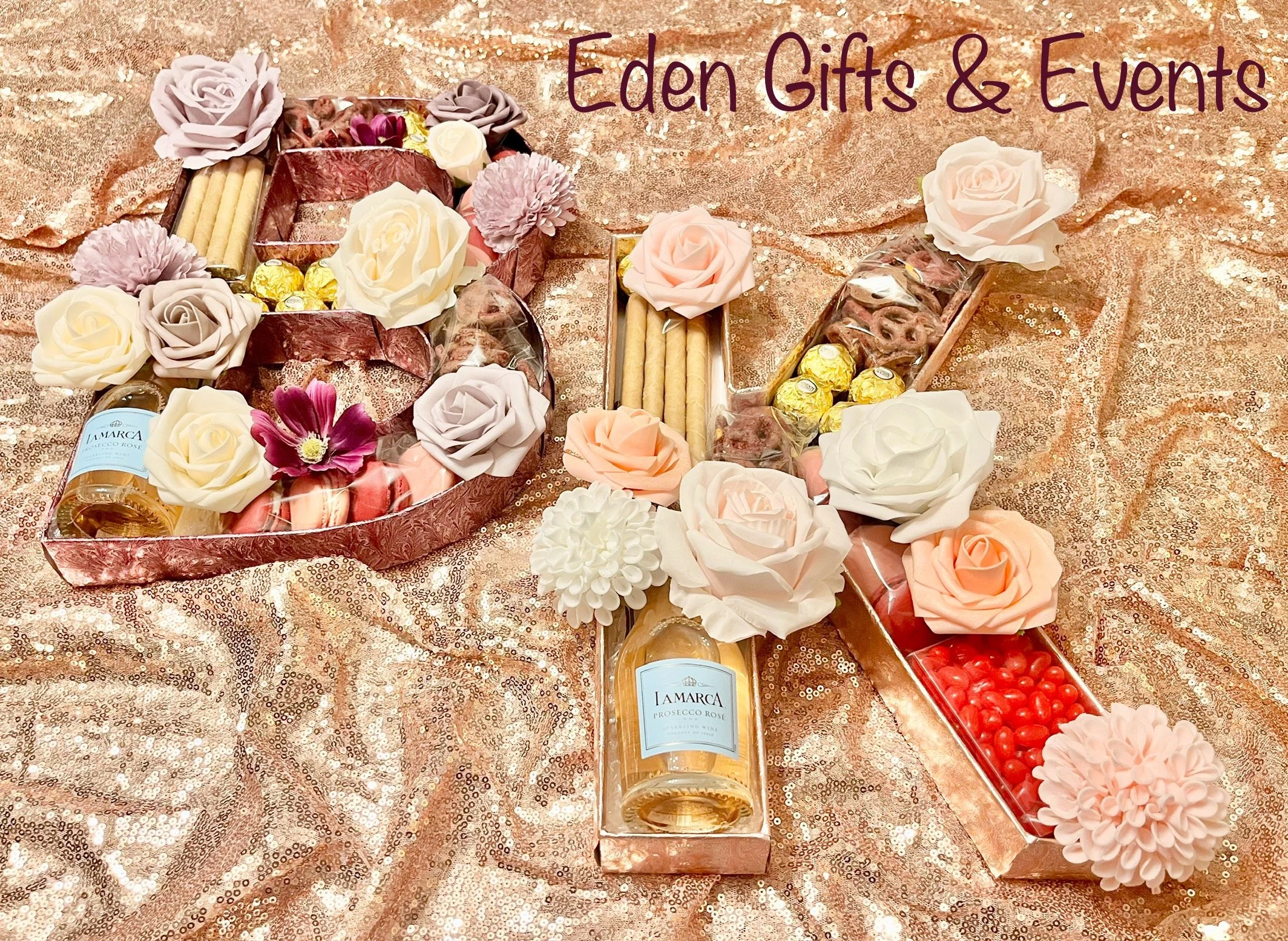 Eden Gifts & Events is THE destination for next level custom gift and event styling experiences in Jacksonville, FL with custom gifts, event backdrops, and balloon garland, arches, columns, and marquees available for local delivery and free pick-up o