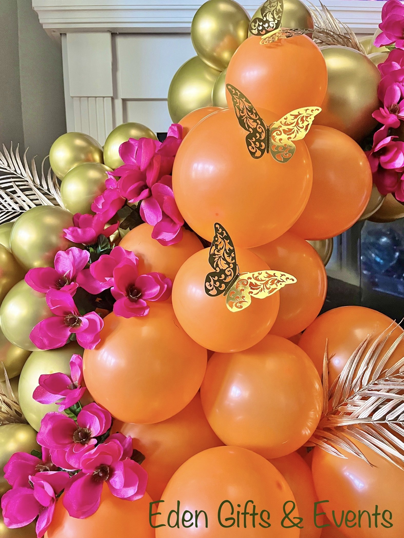 Eden Gifts & Events is THE destination for next level custom gift and event styling experiences in Jacksonville, FL with custom gifts, event backdrops, and balloon garland, arches, columns, and marquees available for local delivery and free pick-up o
