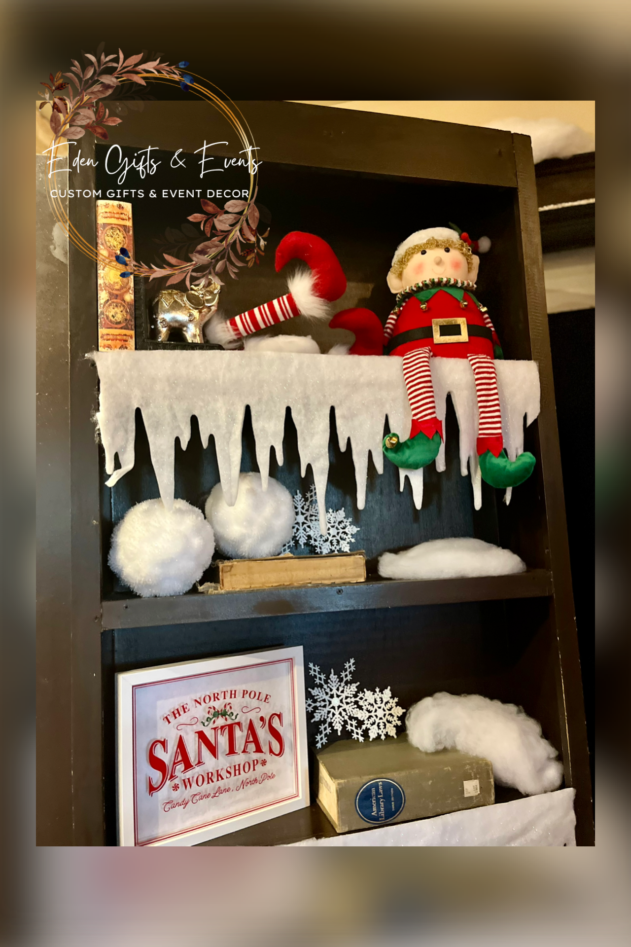 Eden Gifts & Events is THE destination for next level custom gift and event styling experiences in Jacksonville, FL with custom gifts, event backdrops, and balloon garland, arches, columns, and marquees available for local delivery and free pick-up o