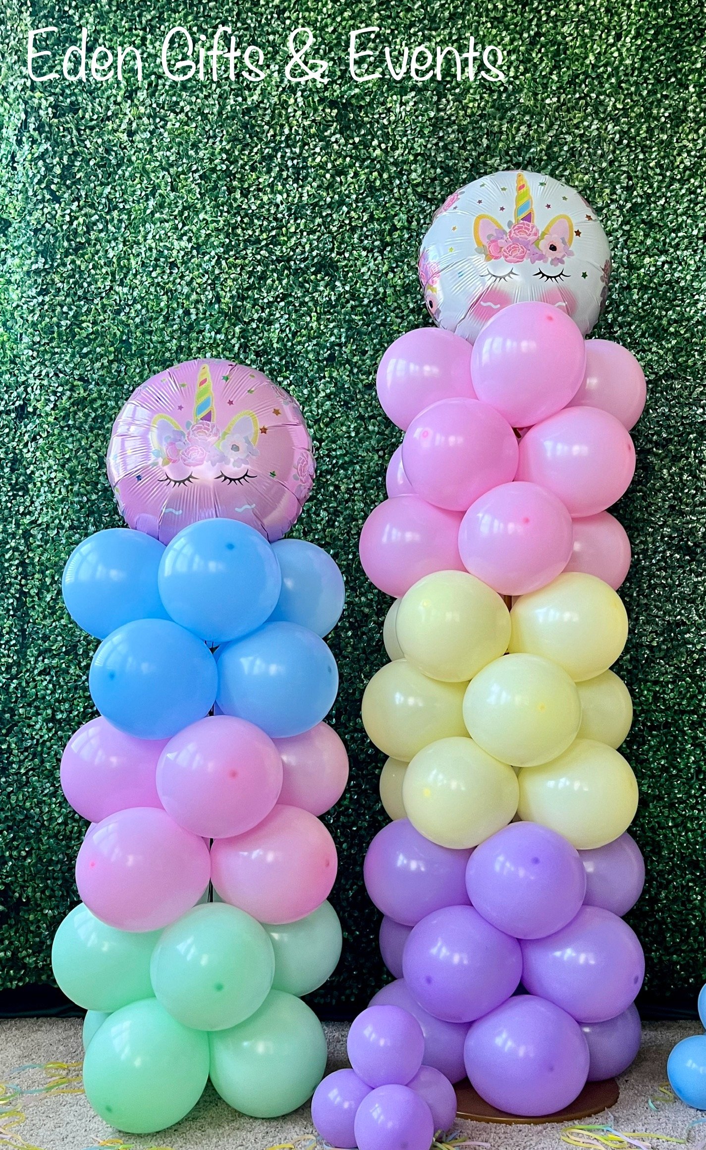 Eden Gifts & Events is THE destination for next level custom gift and event styling experiences in Jacksonville, FL with custom gifts, event backdrops, and balloon garland, arches, columns, and marquees available for local delivery and free pick-up o