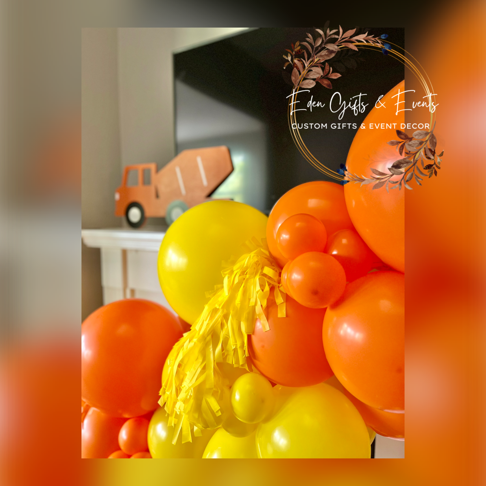 Eden Gifts & Events is THE destination for next level custom gift and event styling experiences in Jacksonville, FL with custom gifts, event backdrops, and balloon garland, arches, columns, and marquees available for local delivery and free pick-up o