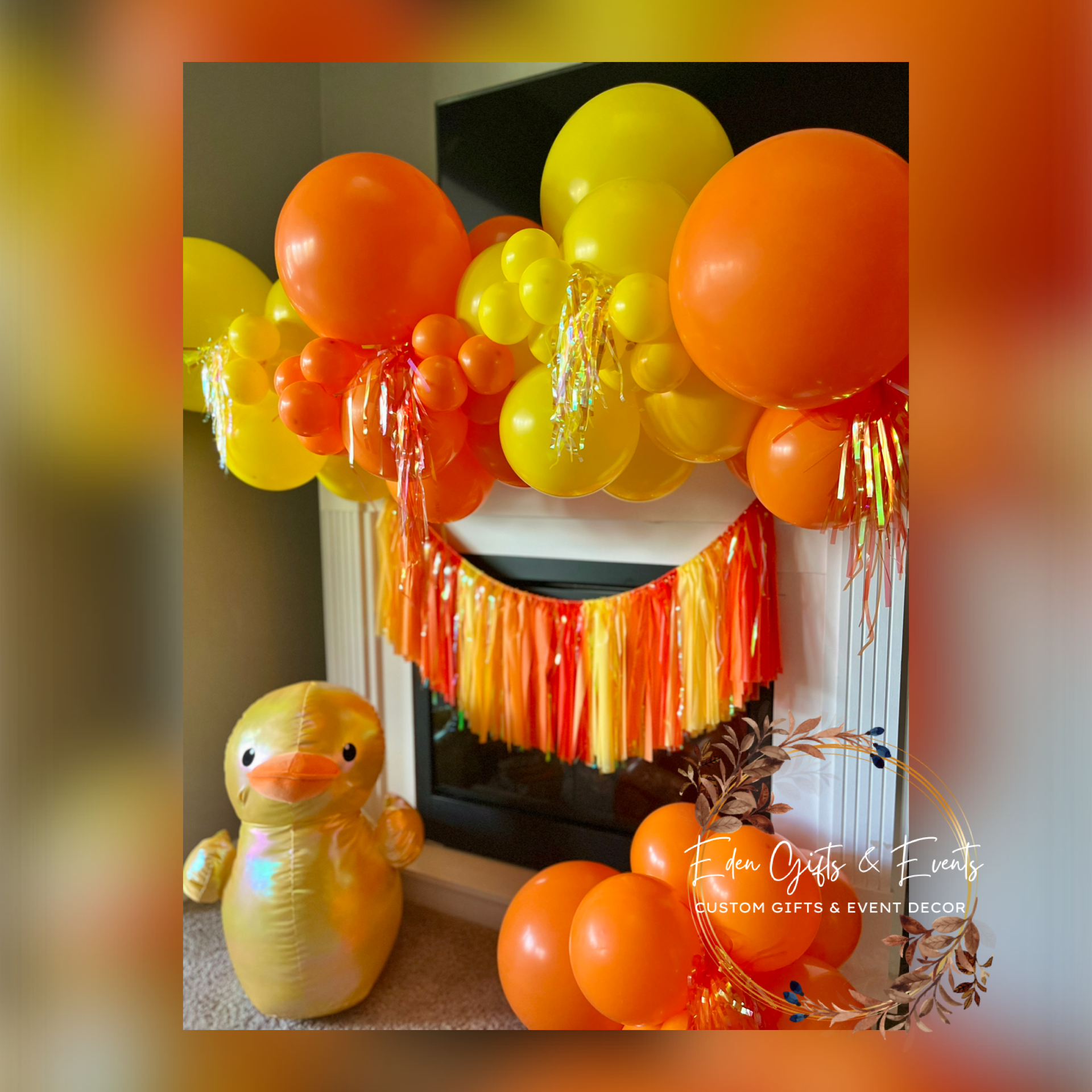 Eden Gifts & Events is THE destination for next level custom gift and event styling experiences in Jacksonville, FL with custom gifts, event backdrops, and balloon garland, arches, columns, and marquees available for local delivery and free pick-up o