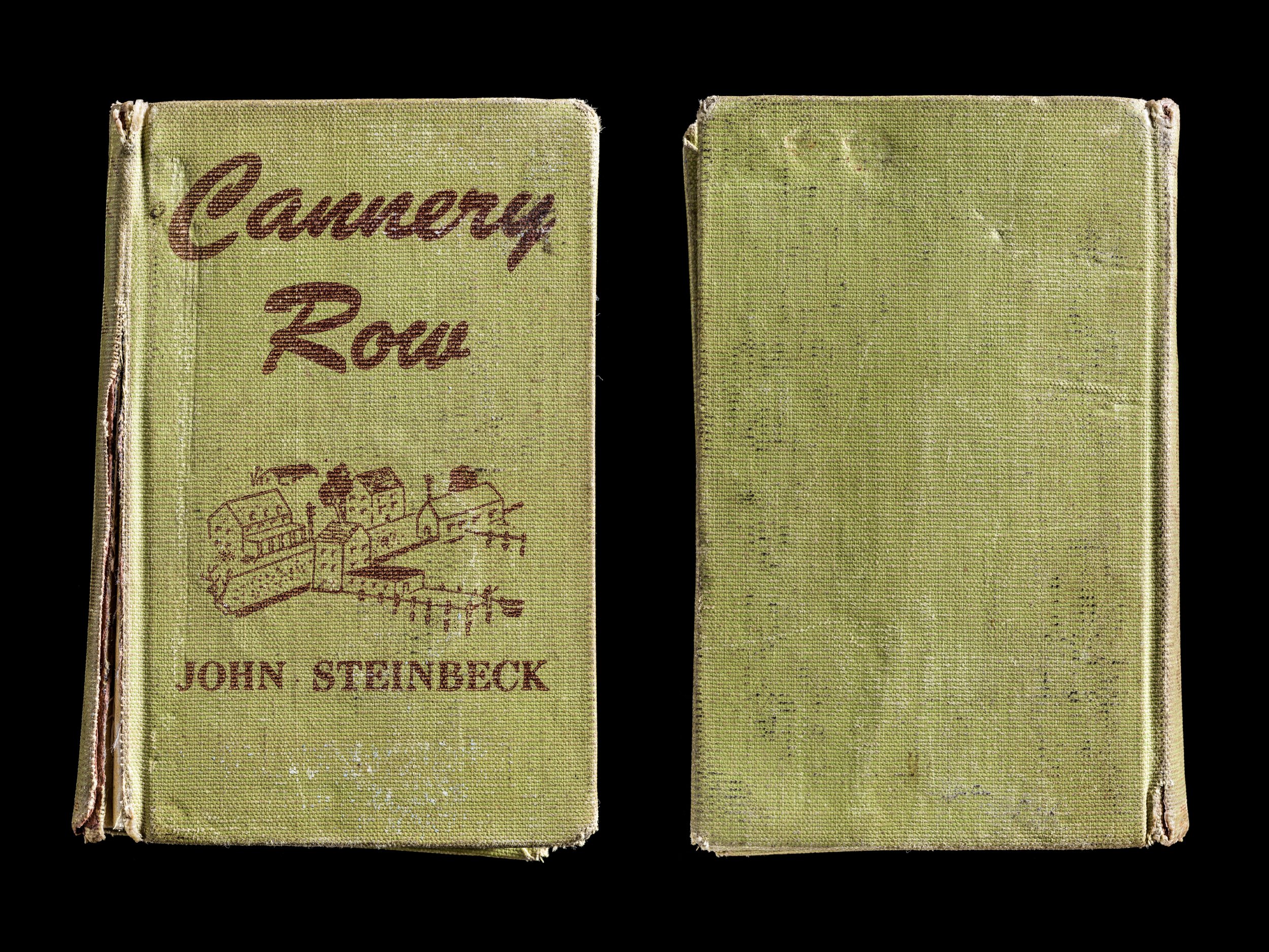 Cannery Row expired library book