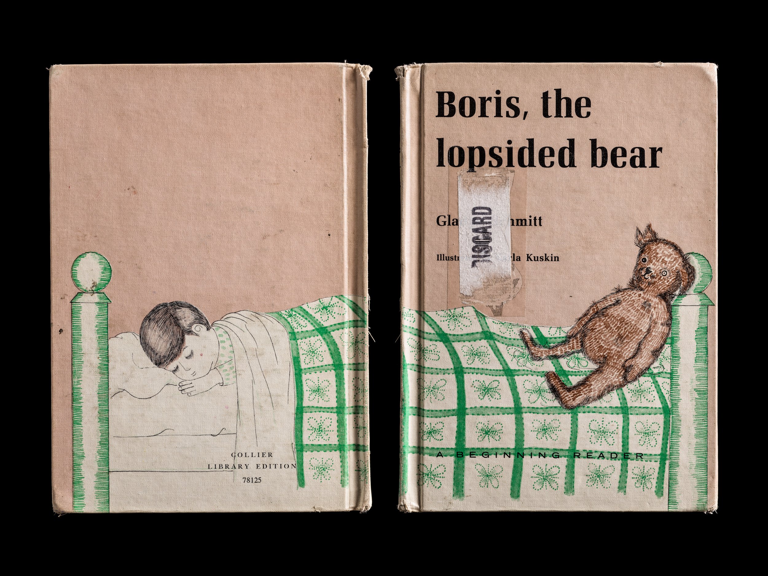 Boris the Lopsided Bear expired library book