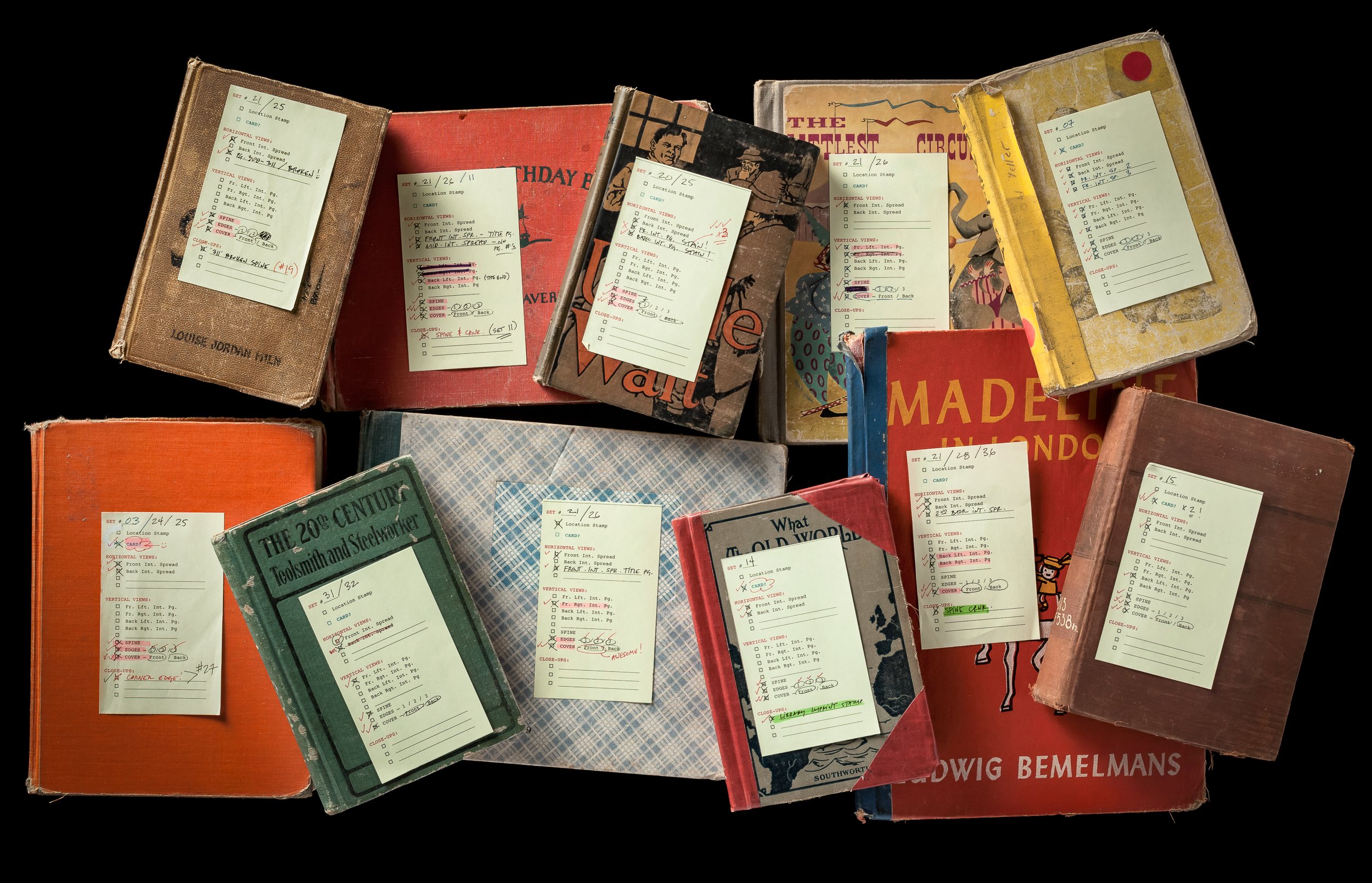 Expired library book fine art series monograph by photographer kerry mansfield