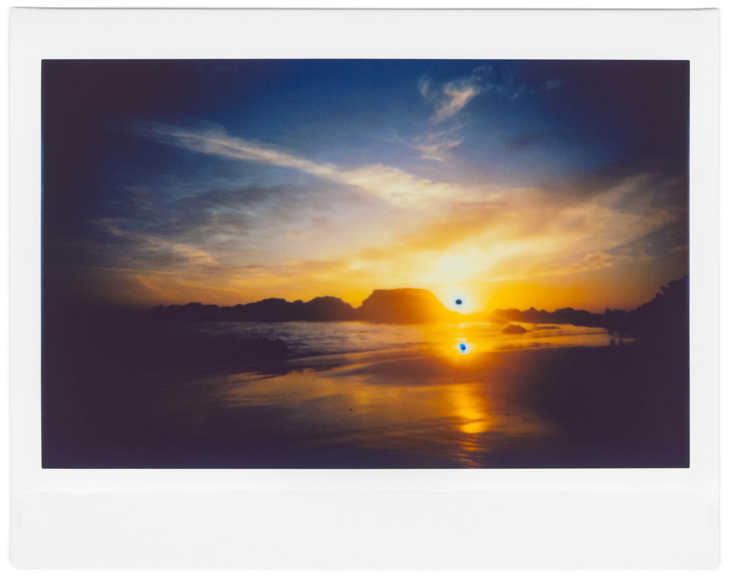 Twilight Memory Sunset Lomo Polaroid